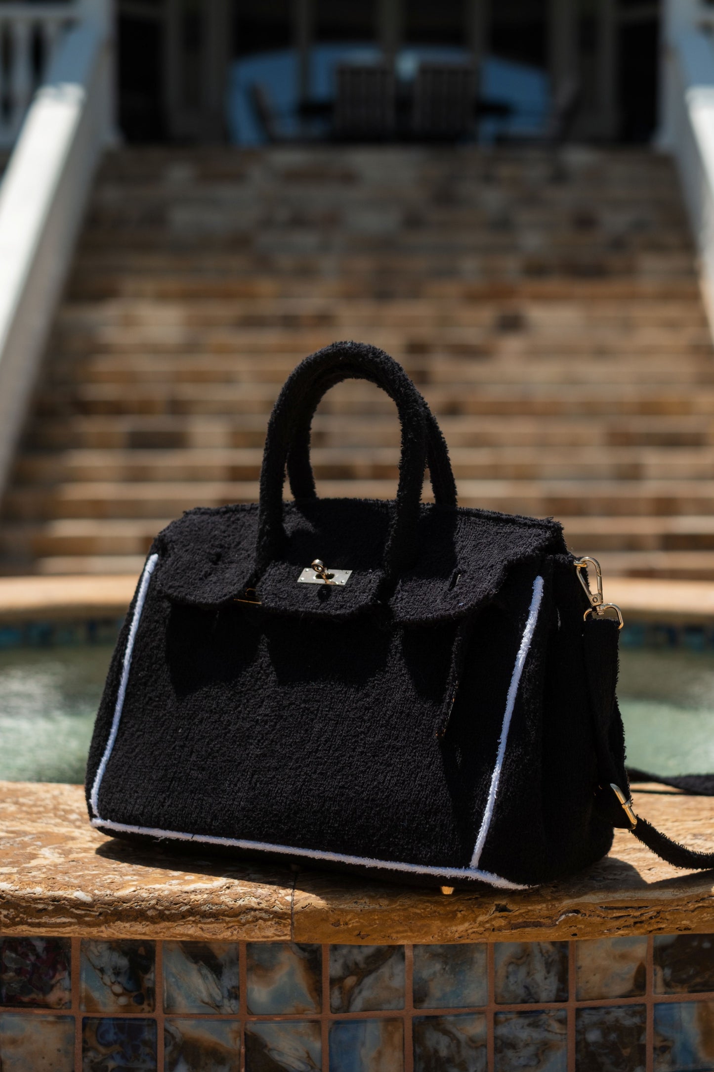 Summer Sundara Terry Cloth Bag