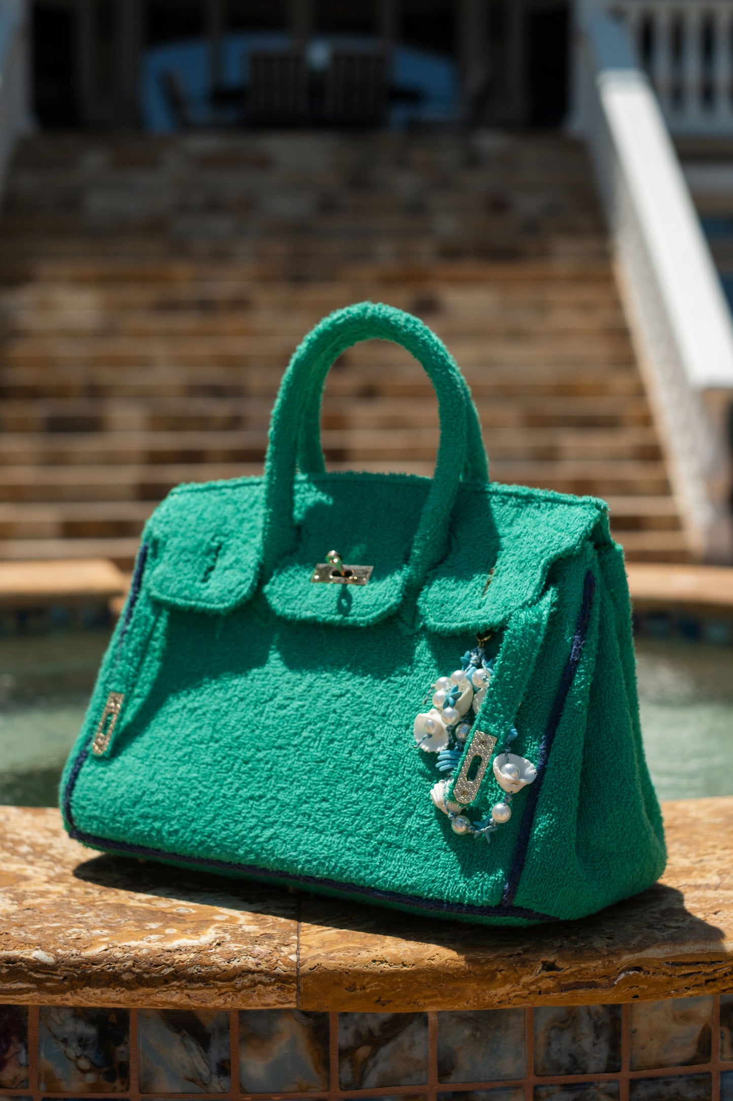 Summer Sundara Terry Cloth Bag