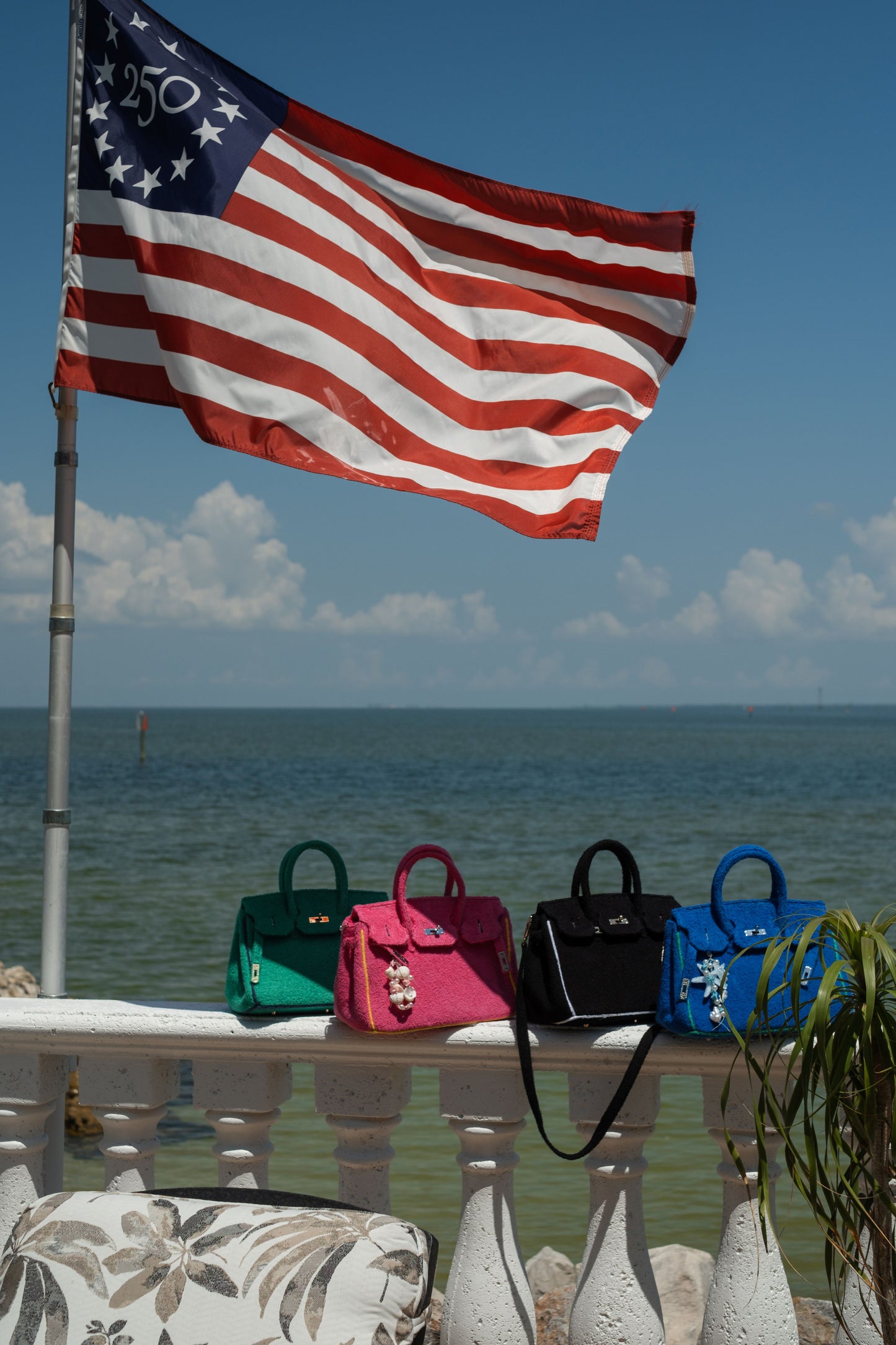 Summer Sundara Terry Cloth Bag