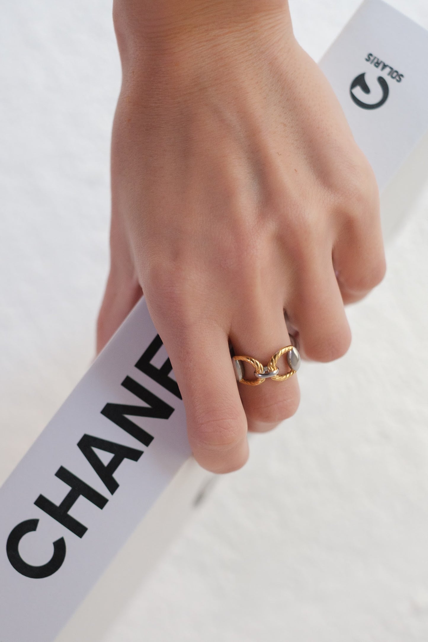 The Upper Hand Horse Bit 316L Stainless Steel Adjustable Ring