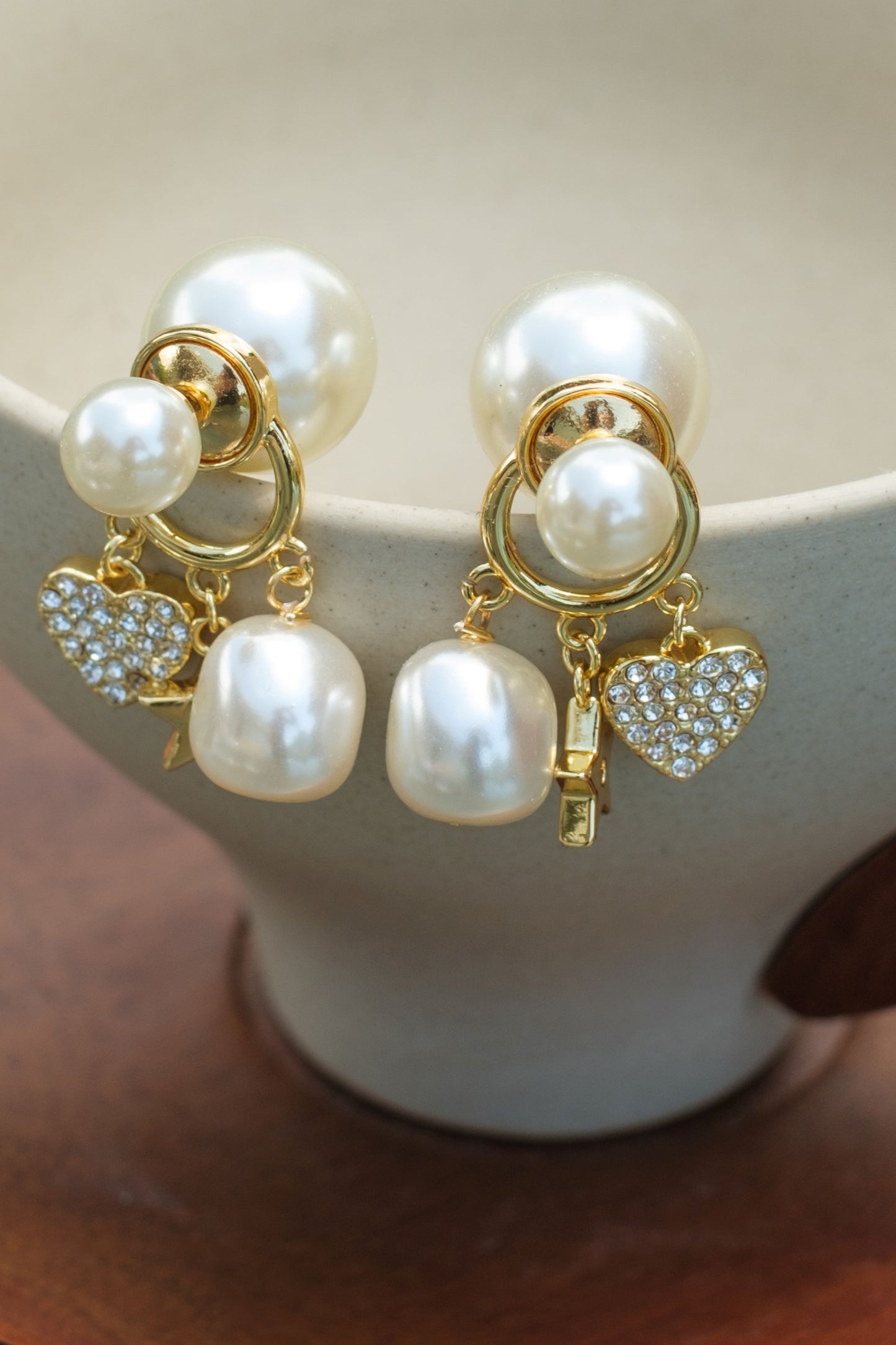 Charm Me Pearl Earrings