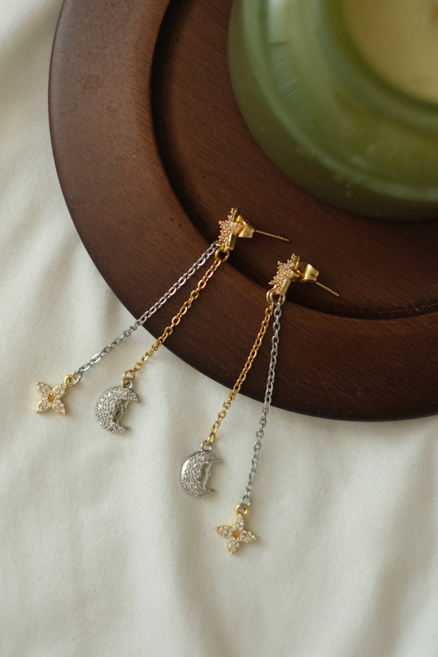 Confetti Drop 316L Stainless Steel Earrings