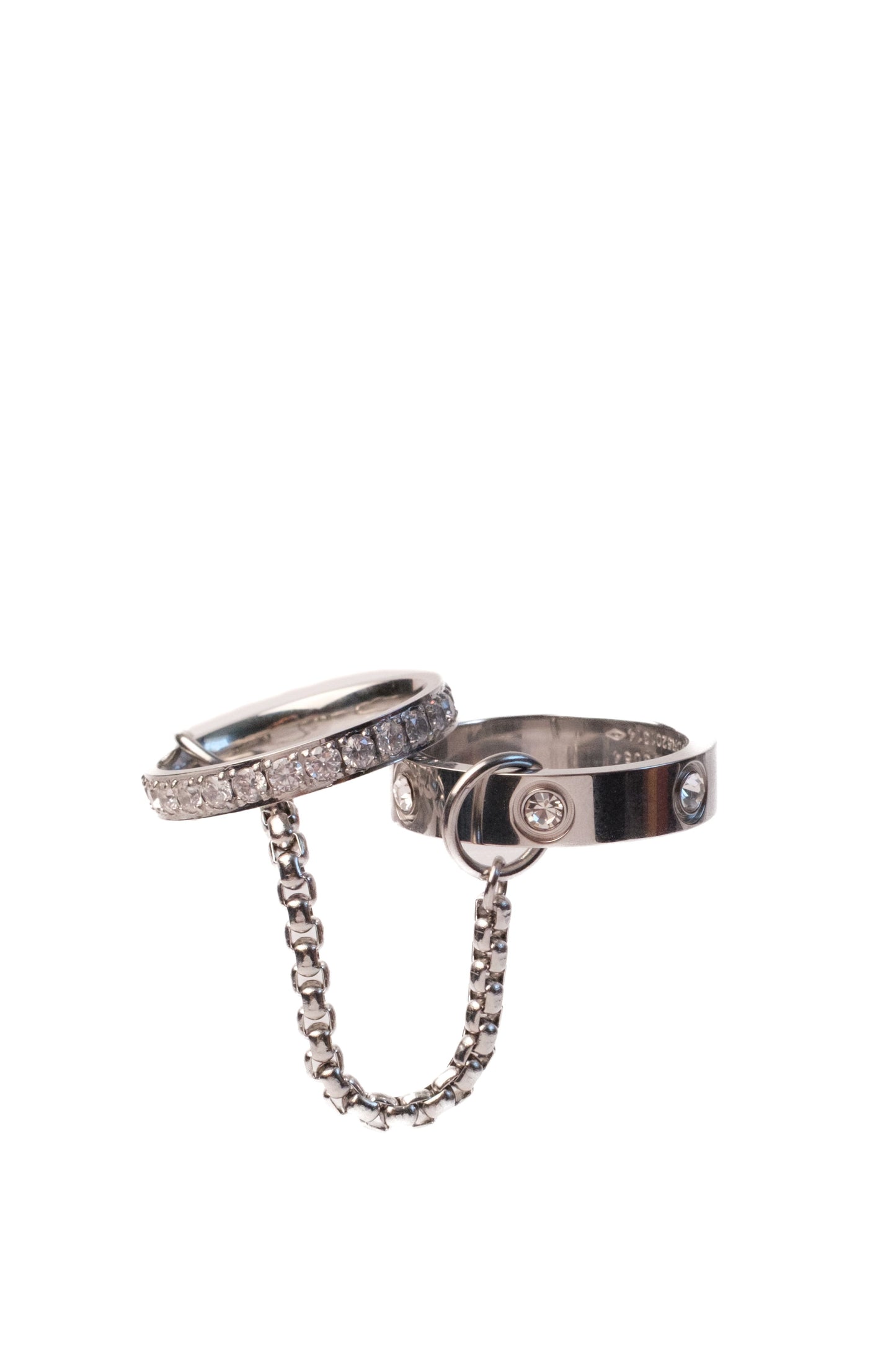 Chain Reaction 316L Stainless Steel Ring