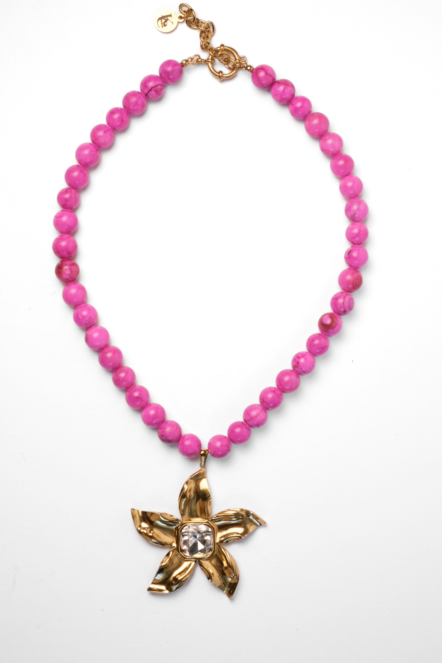 Flower Child Natural Stone Necklace