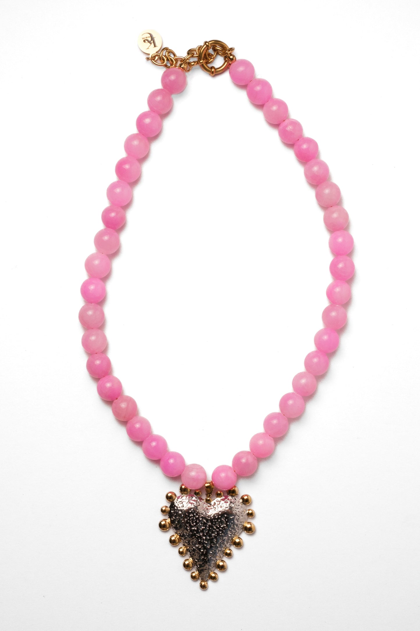 Dolce Heart Stone Natural Necklace