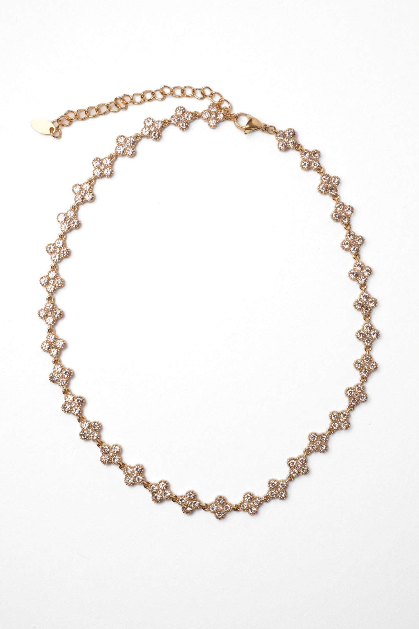 Clover Éclat 316L Stainless Steel Necklace + Bracelet Duo