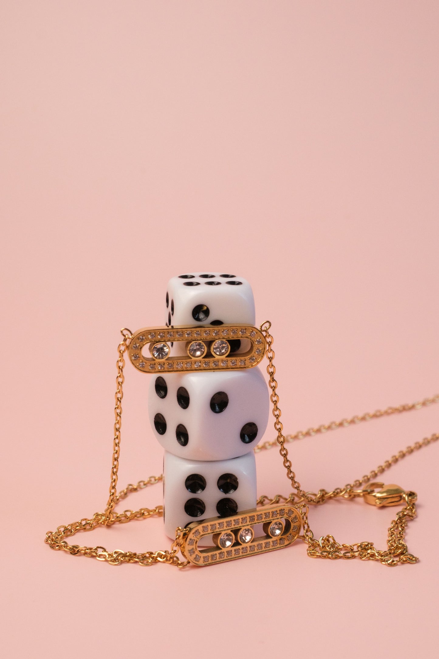 Monaco 316L Stainless Steel Necklace + Bracelet Duo