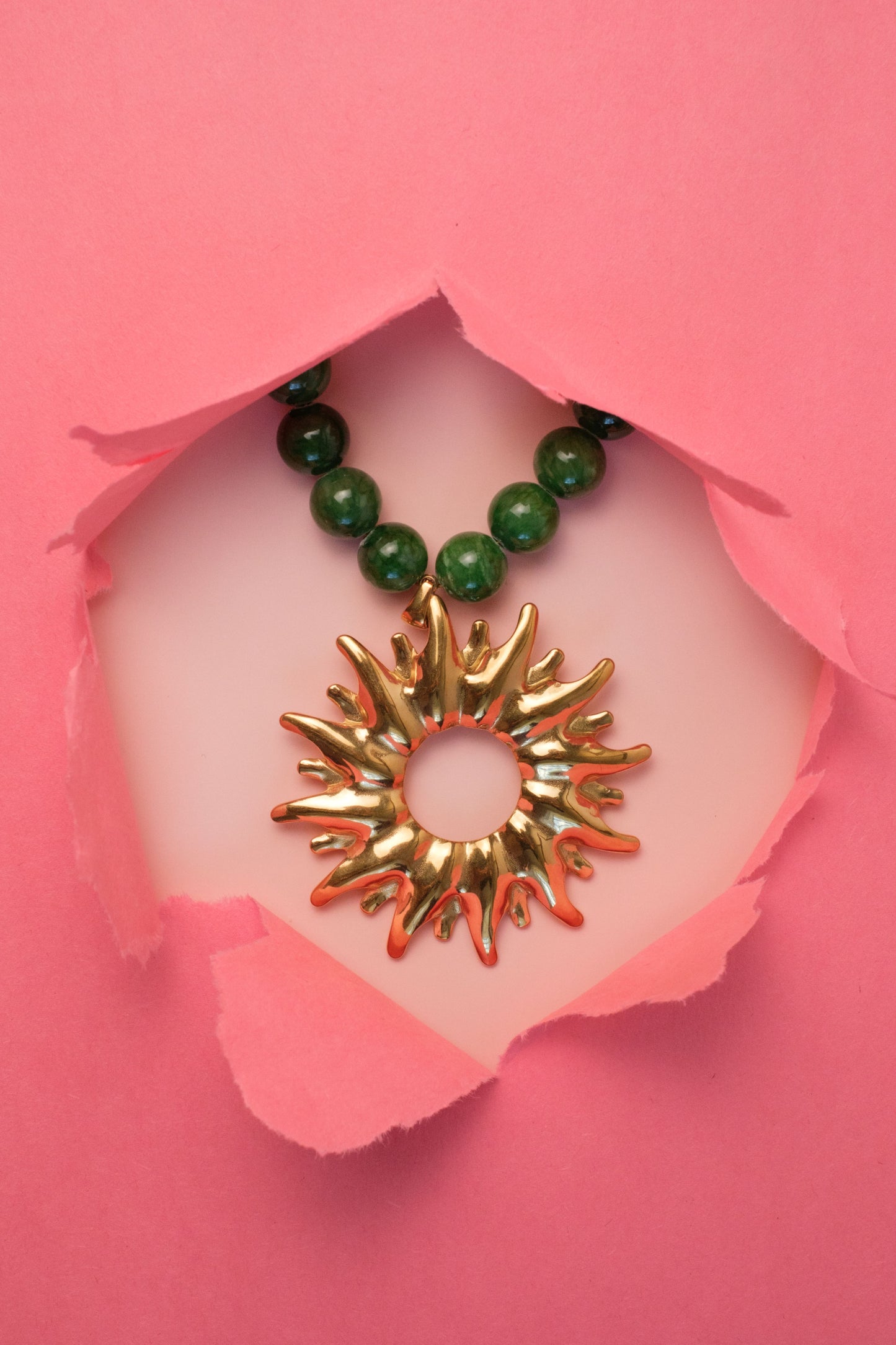 Chasing Sunshine Natural Stone Necklace