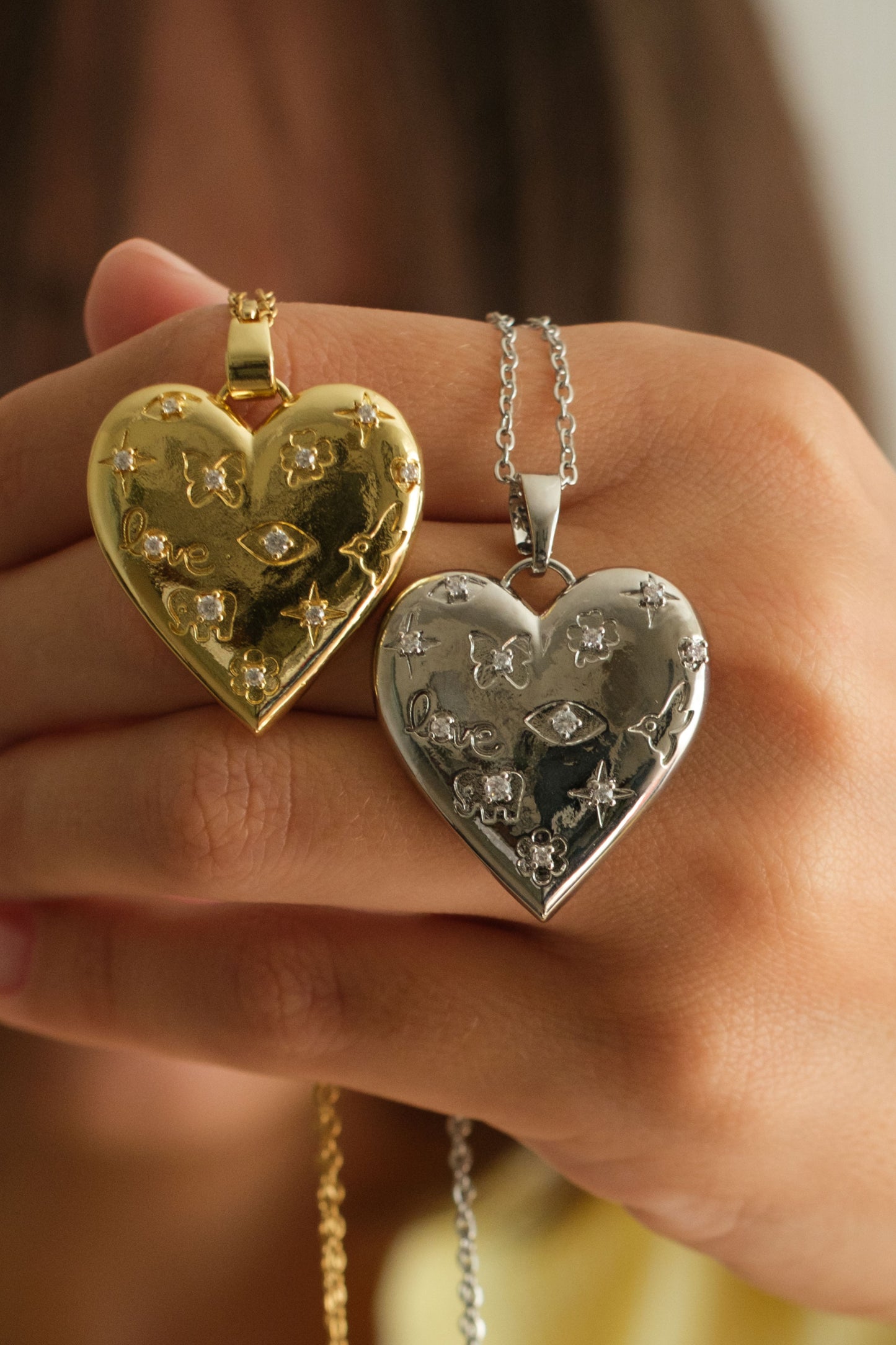 Good Intentions 316L Stainless Steel Heart Necklace