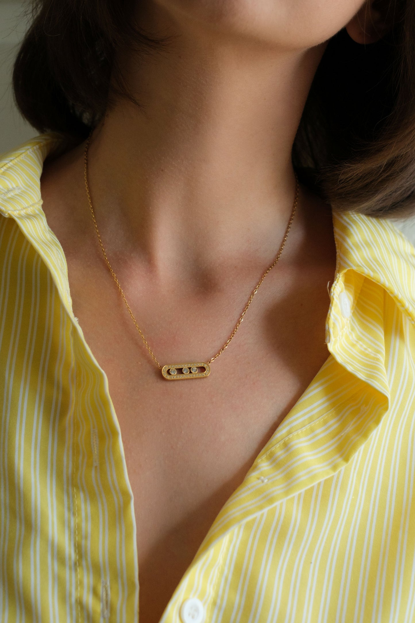Monaco 316L Stainless Steel Necklace + Bracelet Duo