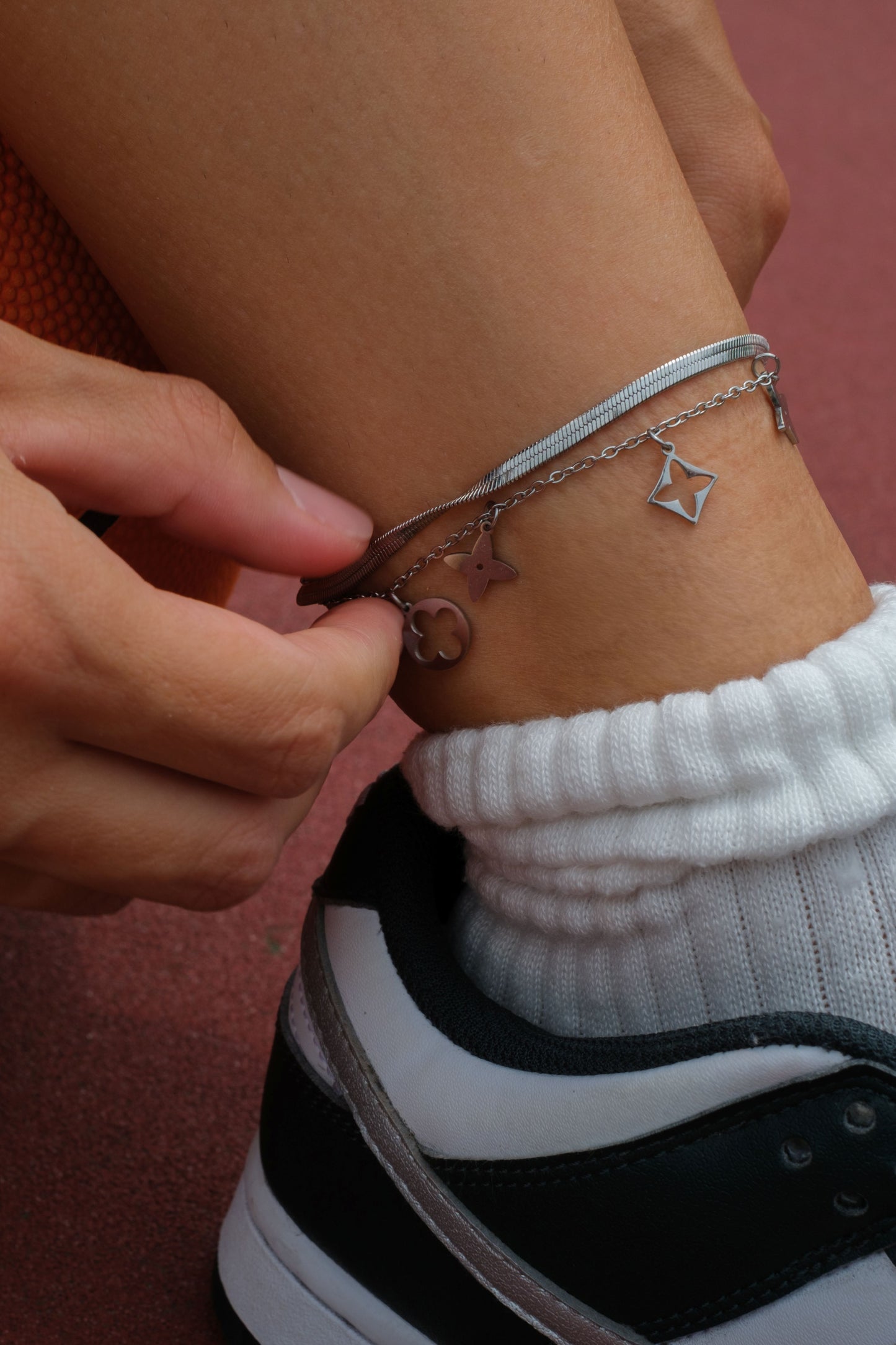 Passport Ready 316L Stainless Steel Anklet
