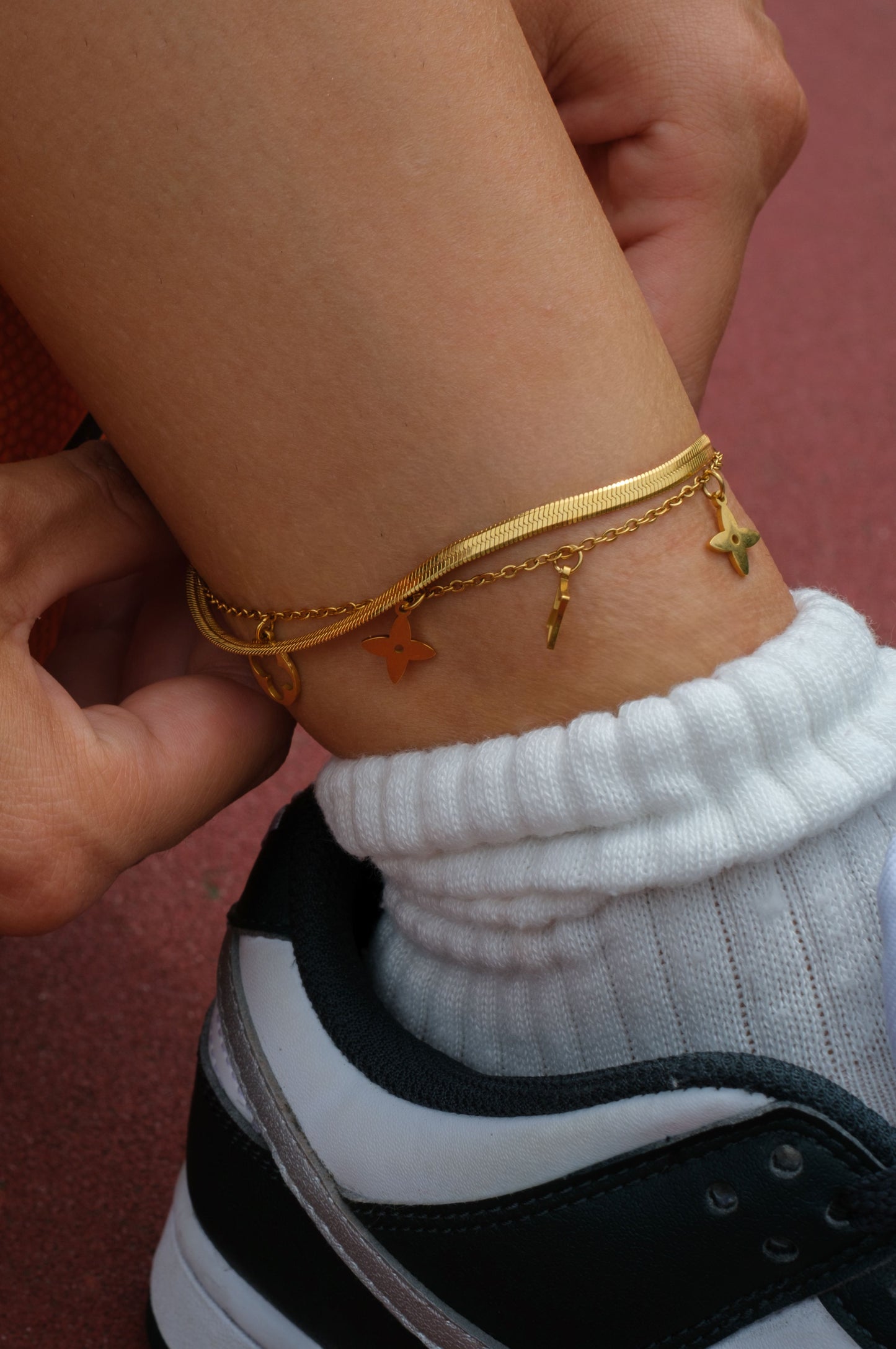 Passport Ready 316L Stainless Steel Anklet