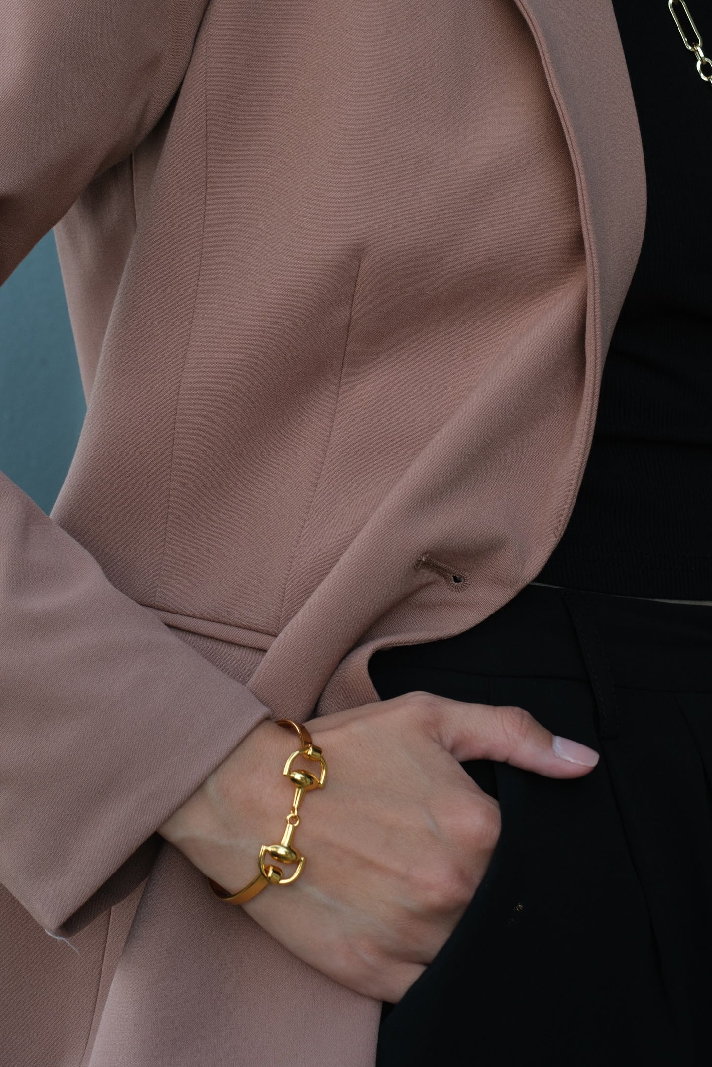 Heritage Horsebit Bangle 316L Stainless Steel Bangle