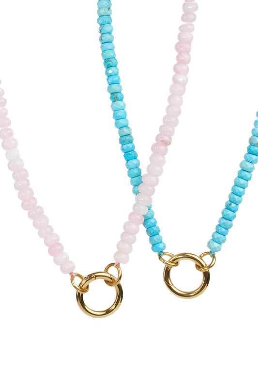 She Blooms Natural Stone Necklace