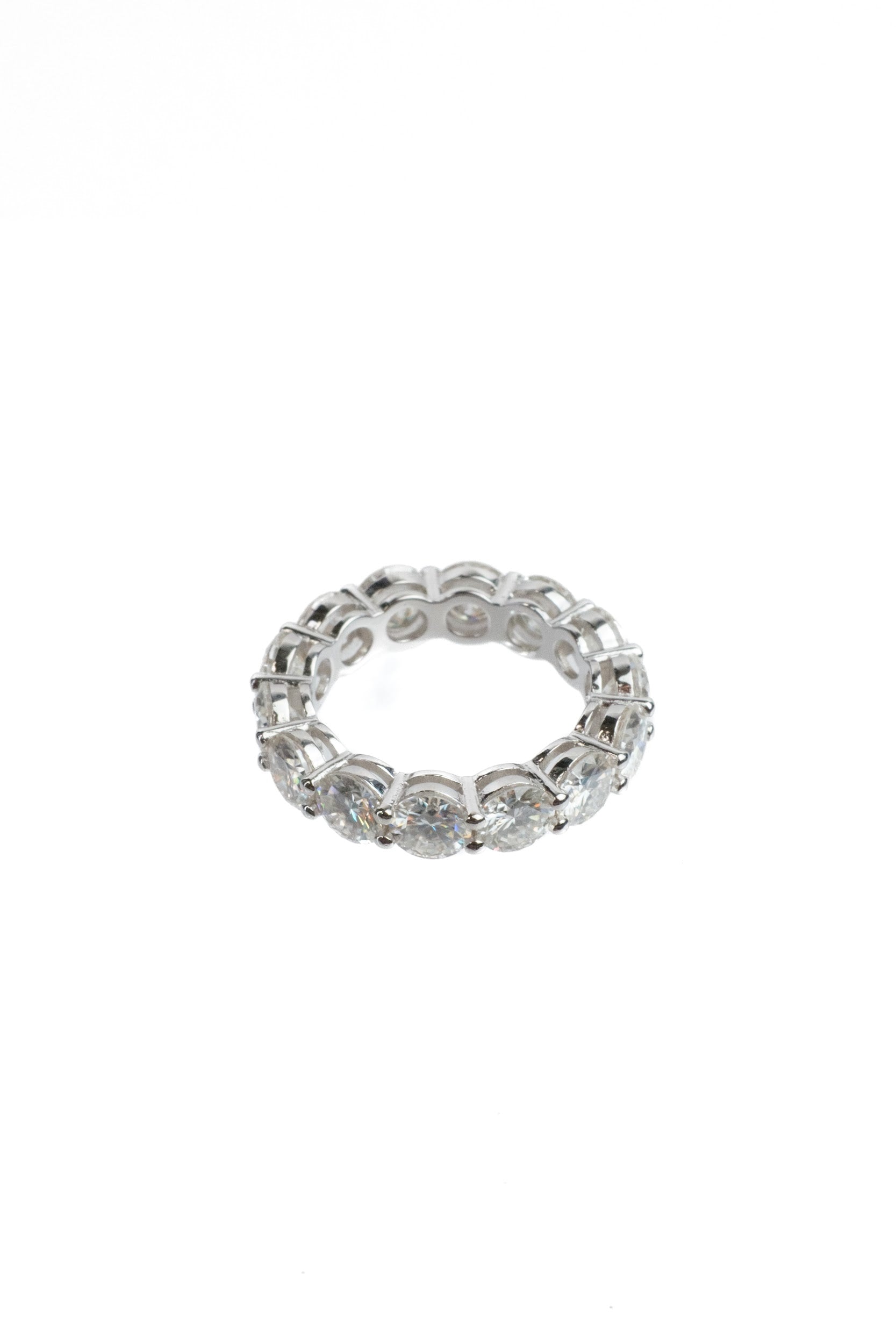 Forever Band .925 Sterling Moissanite Infinity Band