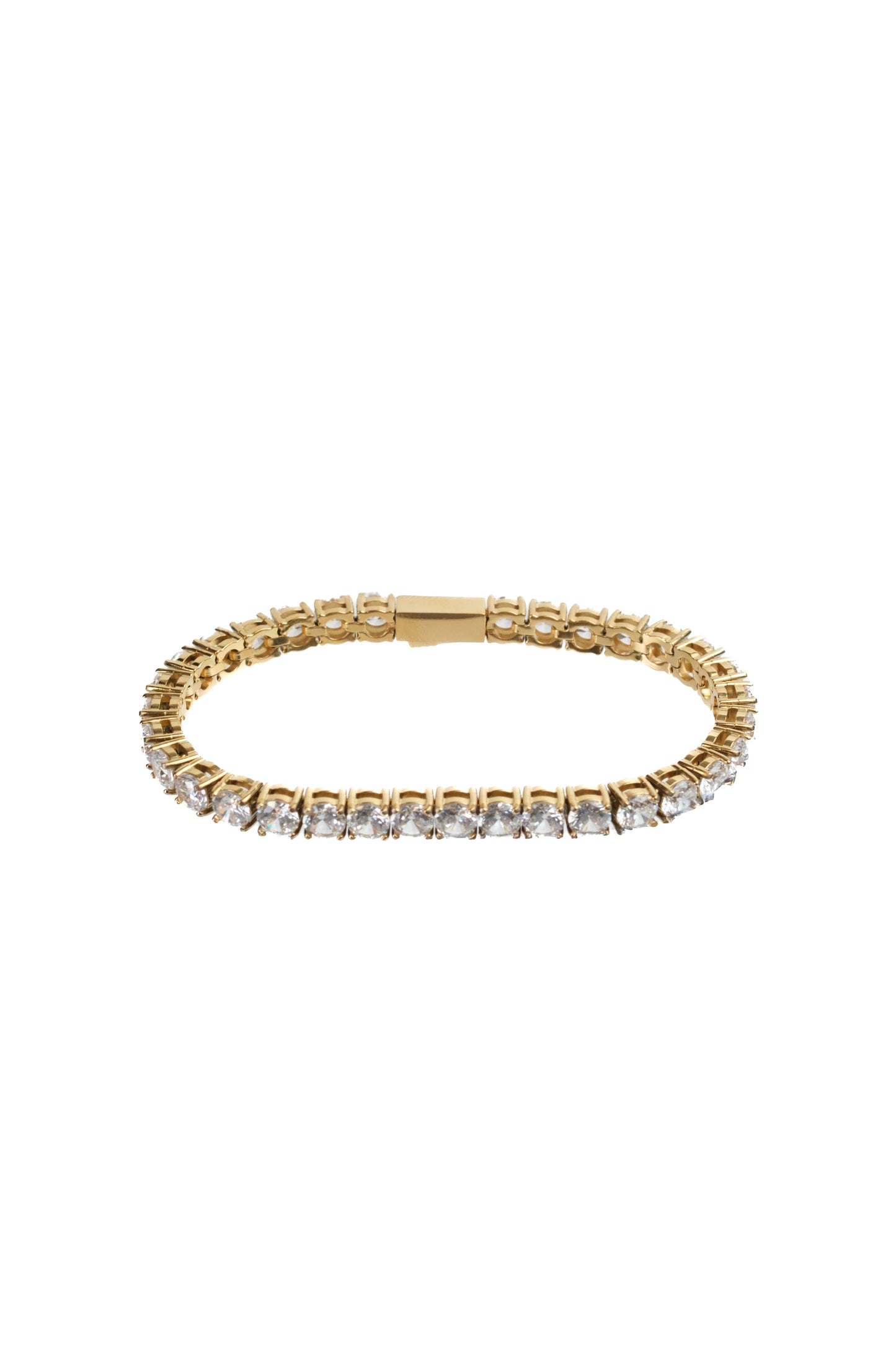Odette 3MM/5MM 316L Stainless Steel Tennis Bracelet
