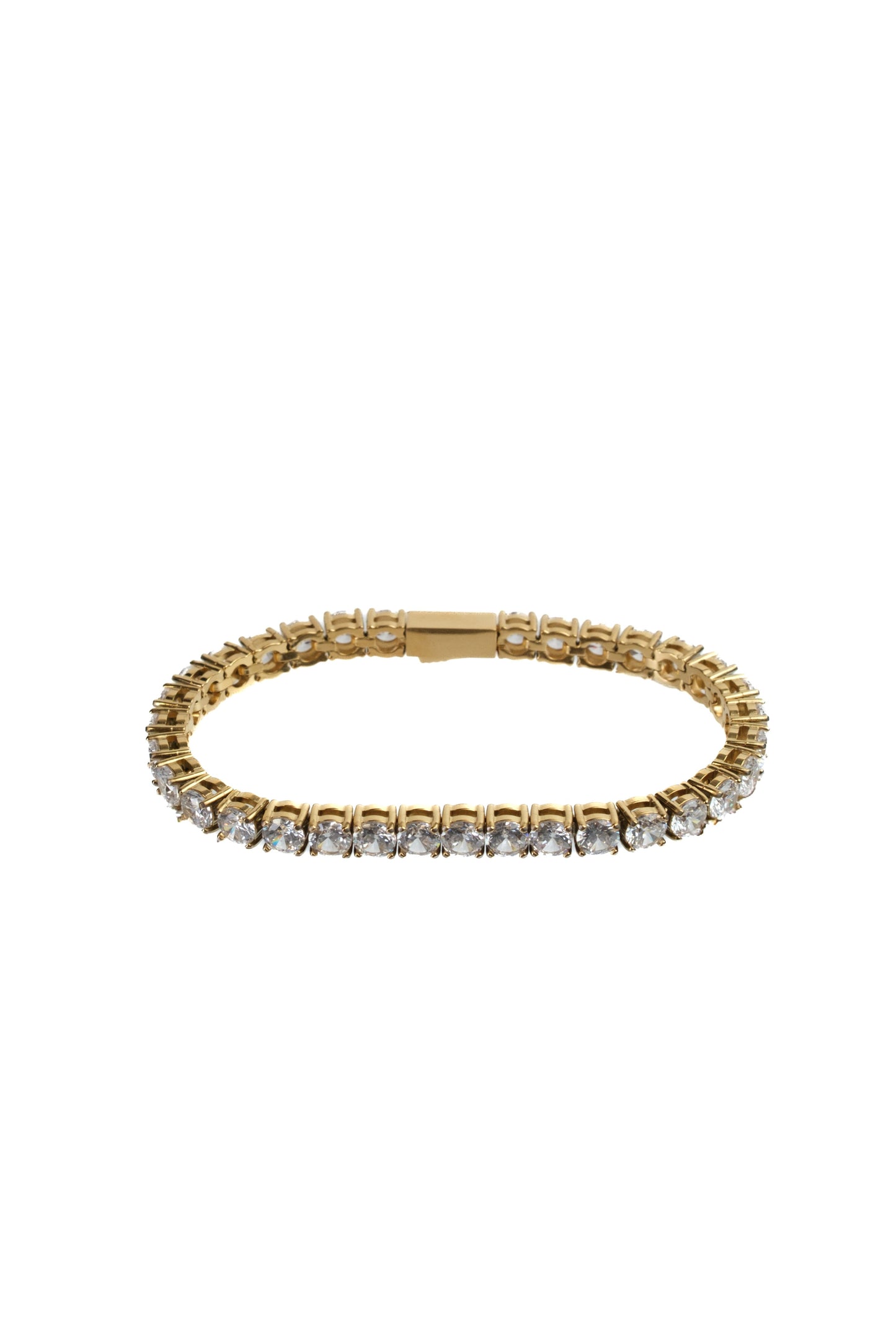 Odette 3MM/5MM 316L Stainless Steel Tennis Bracelet