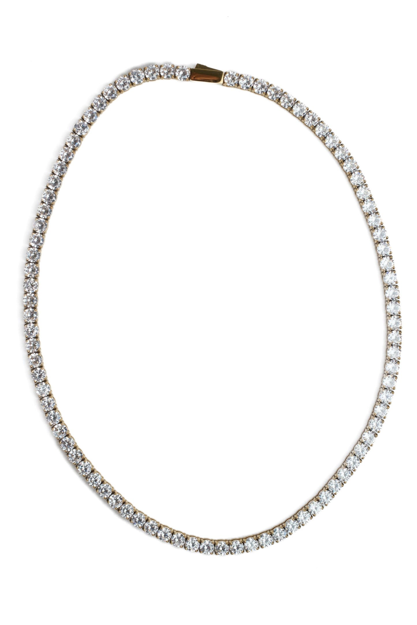 Odette 2.0 316L Stainless Steel 5MM Tennis Necklace