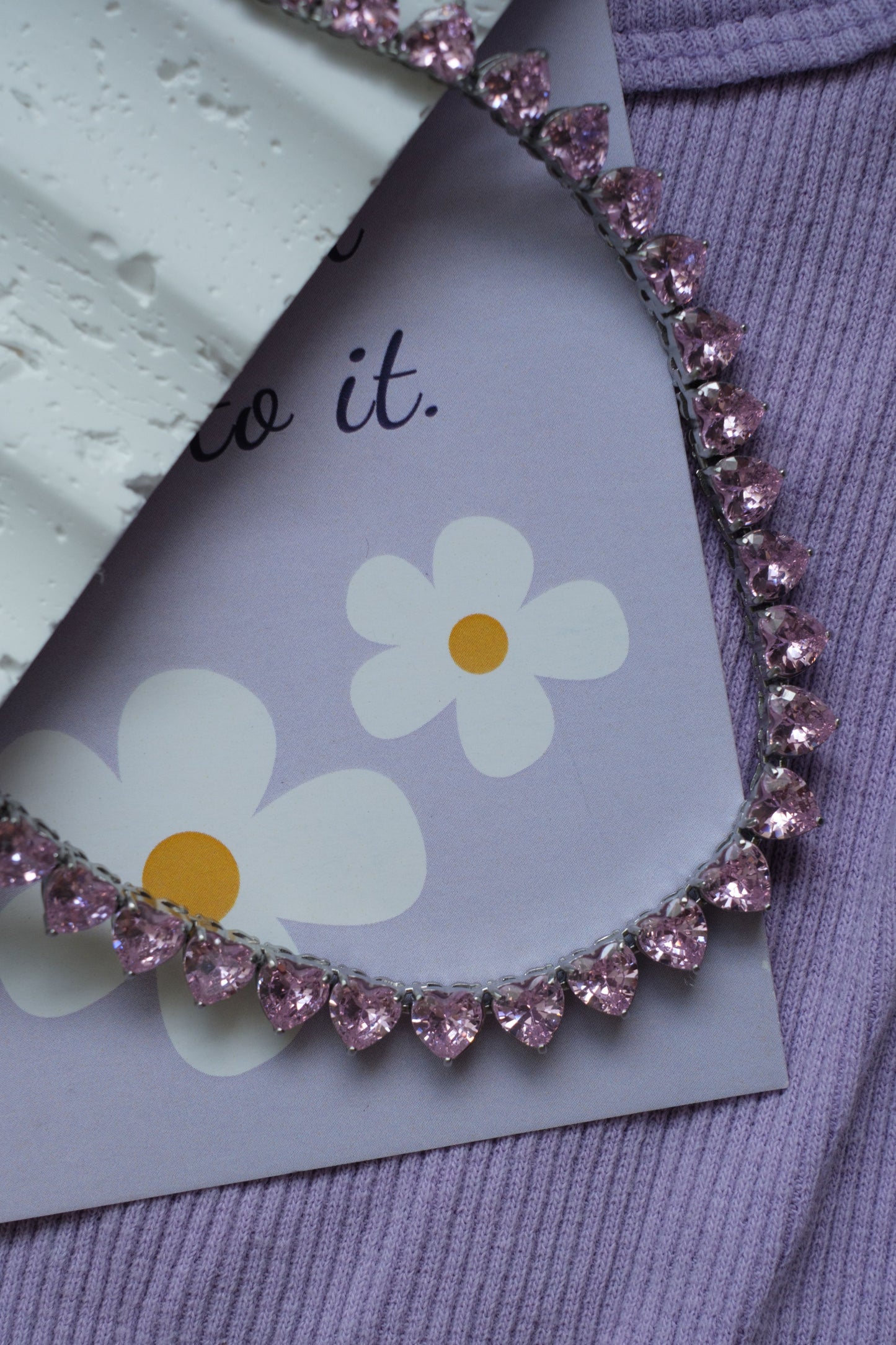 Heart Odette 5MM 16L Stainless Steel Necklace + Bracelet Duo