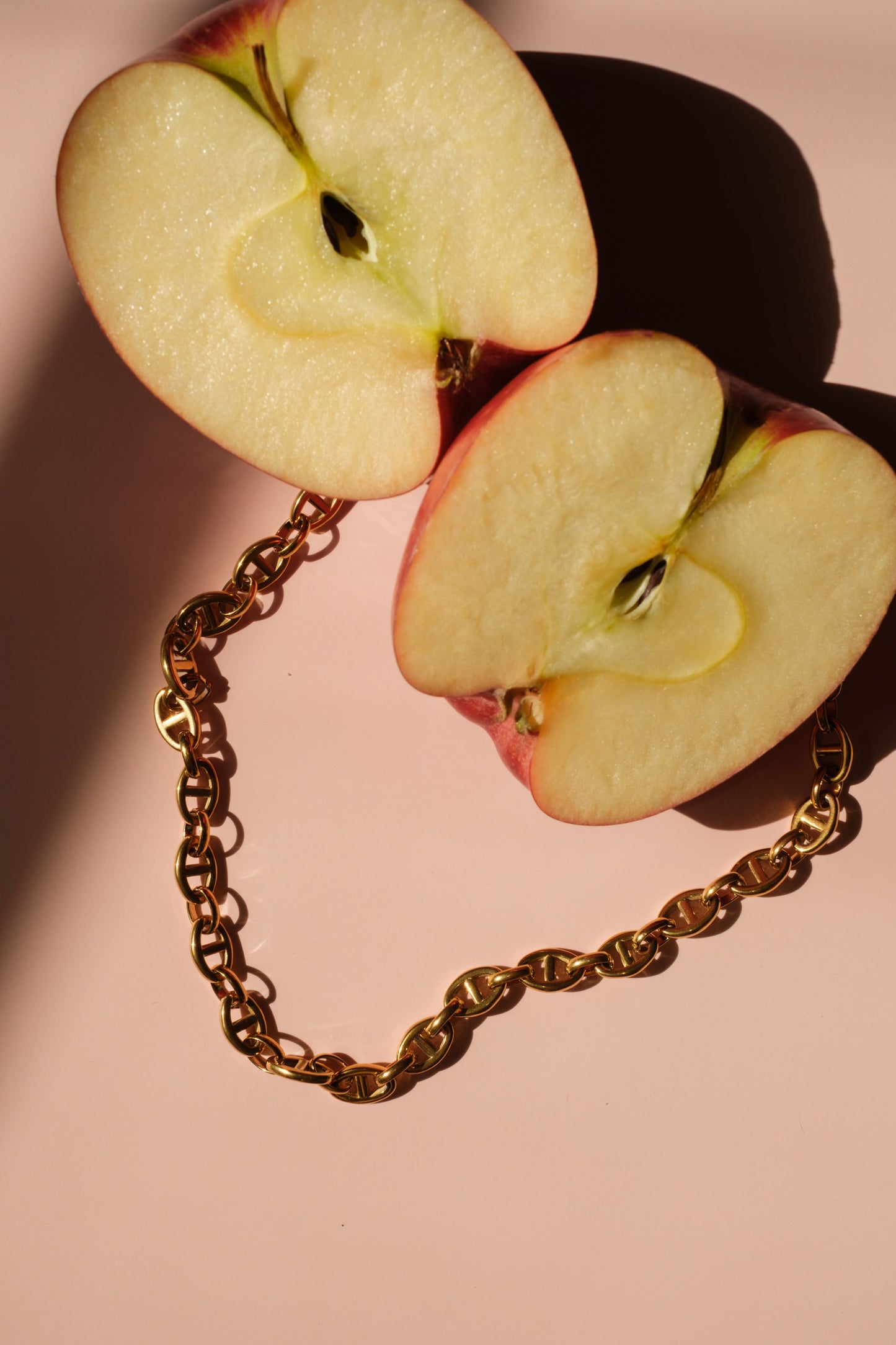 Golden Girl 316L Stainless Steel Mariner Chain