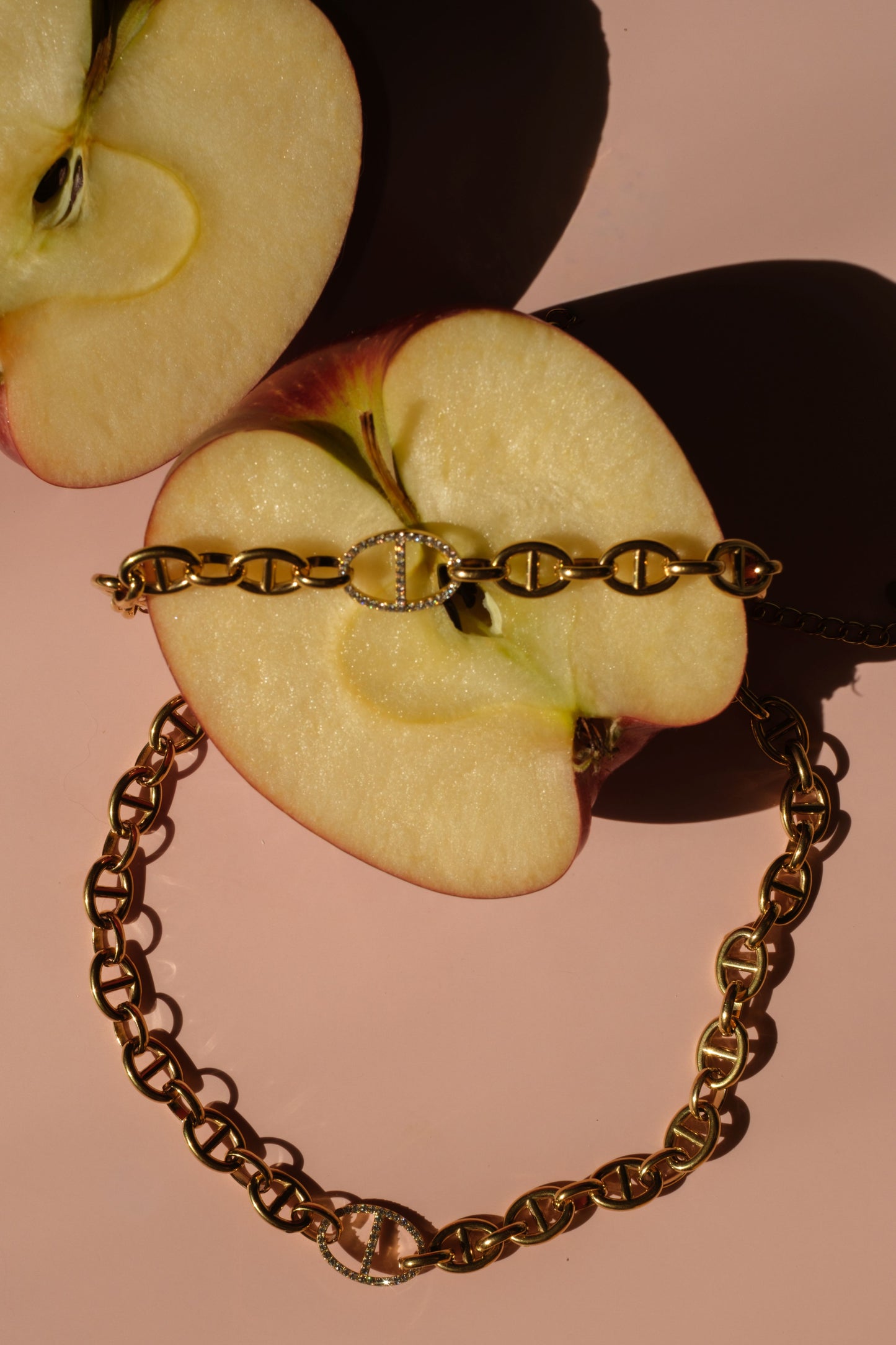 Simply "HER" 316L Stainless Steel Bracelet + Necklace Duo