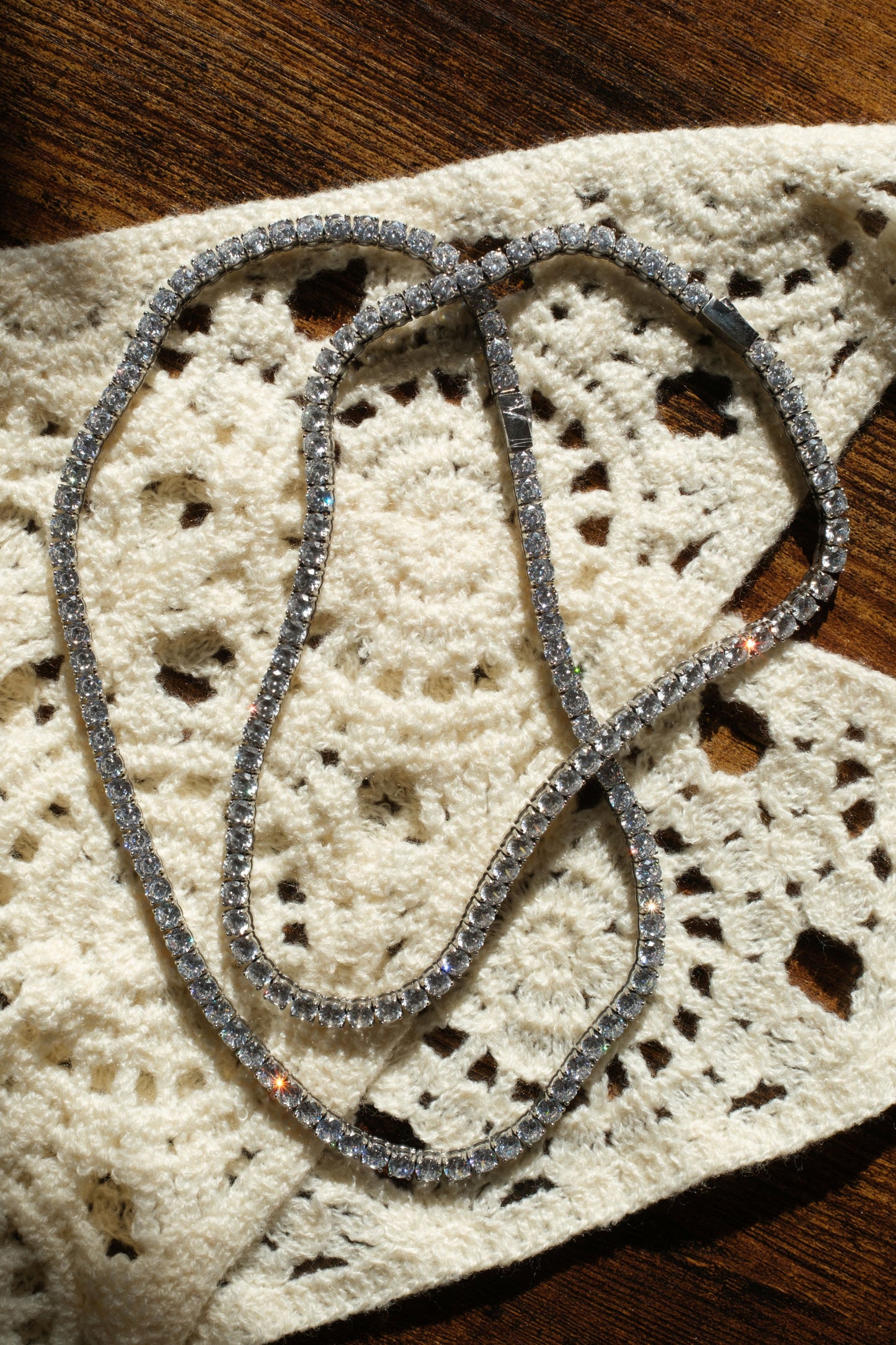 Odette 2.0 316L Stainless Steel 5MM Tennis Necklace