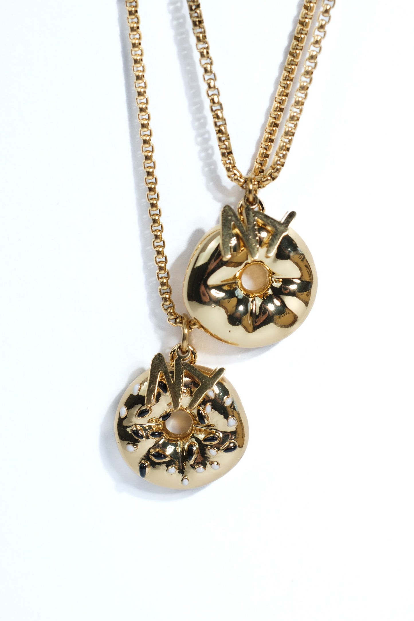 Goldberg's Famous 316L Stainless Steel Bagel Necklace