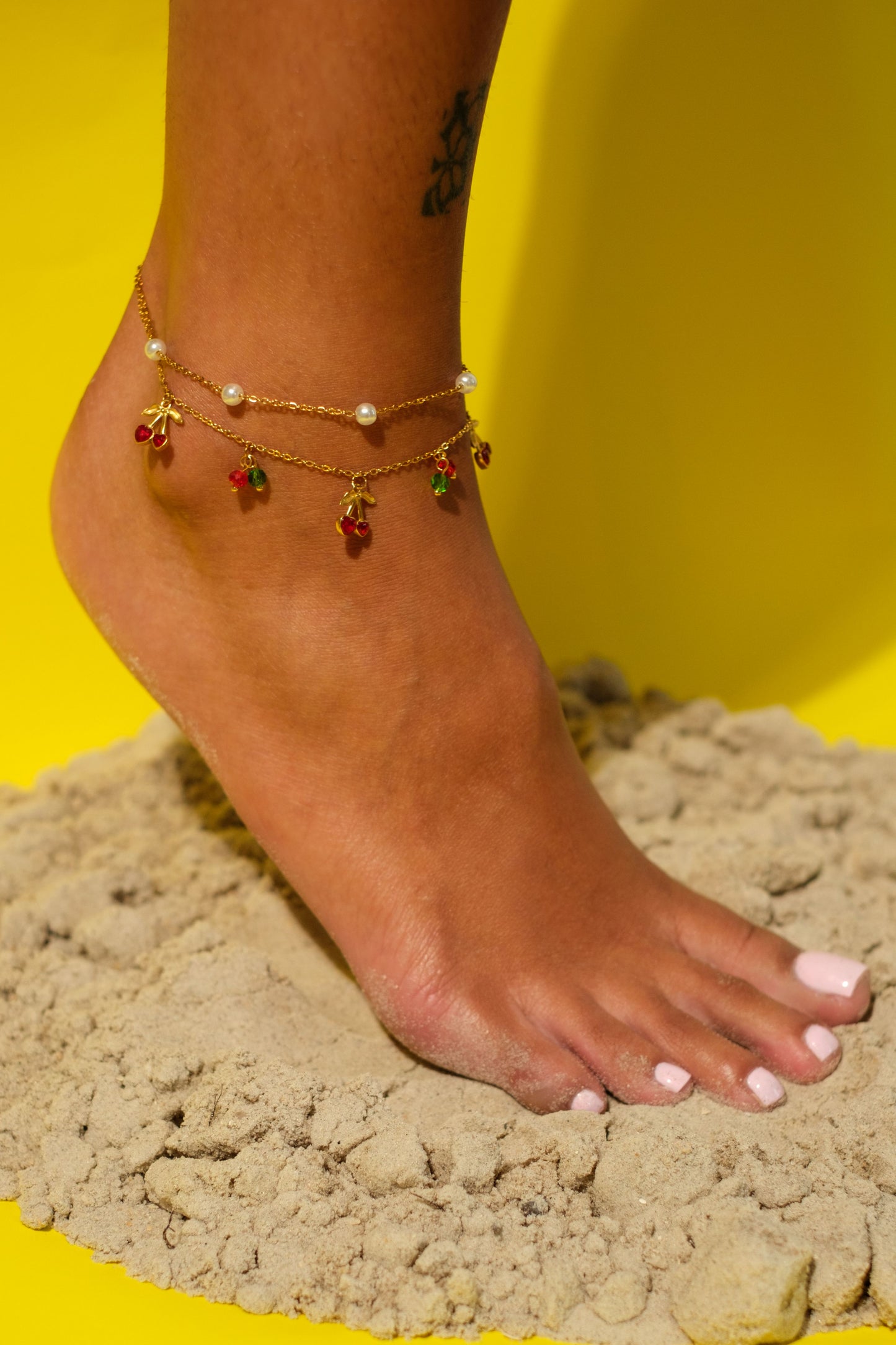 Vacation Mode 316L Stainless Steel Anklet