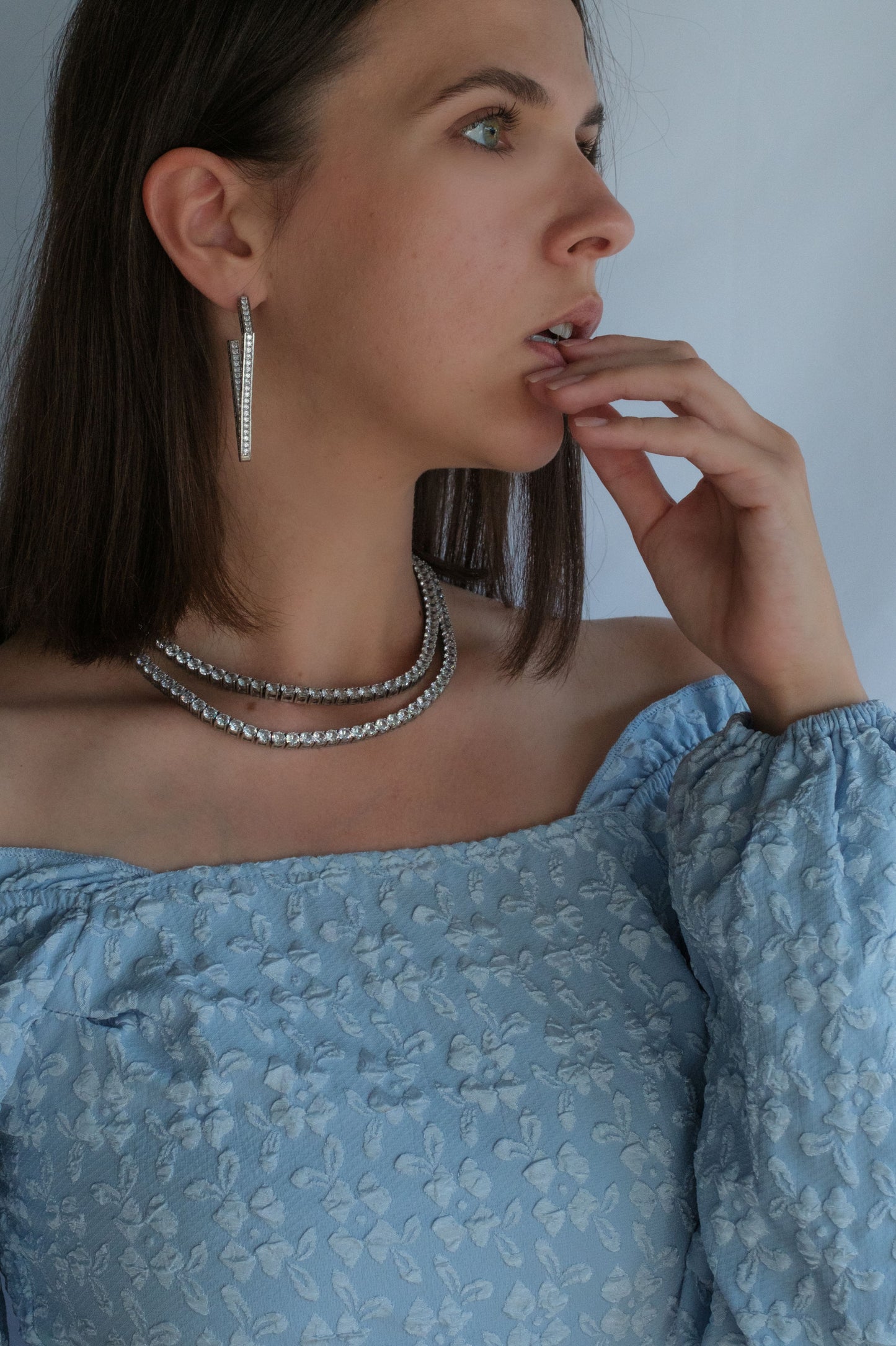 Odette 2.0 316L Stainless Steel 5MM Tennis Necklace