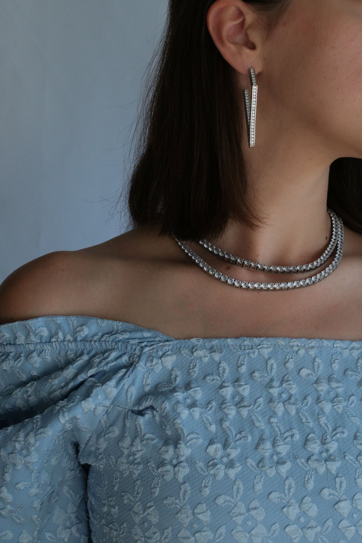Odette 2.0 316L Stainless Steel 5MM Tennis Necklace