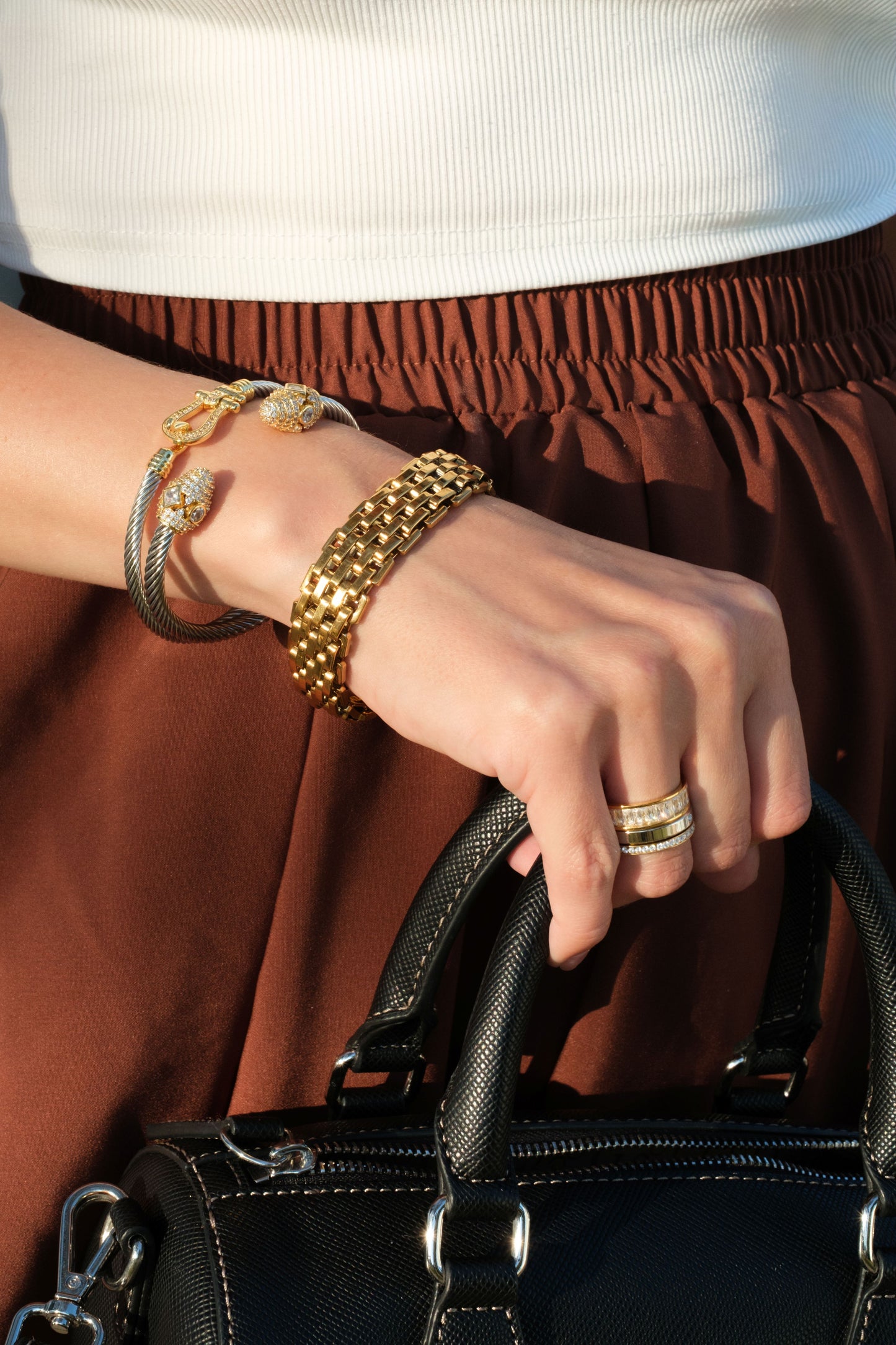 The Modern Muse 316L Stainless Steel Bracelet Collection