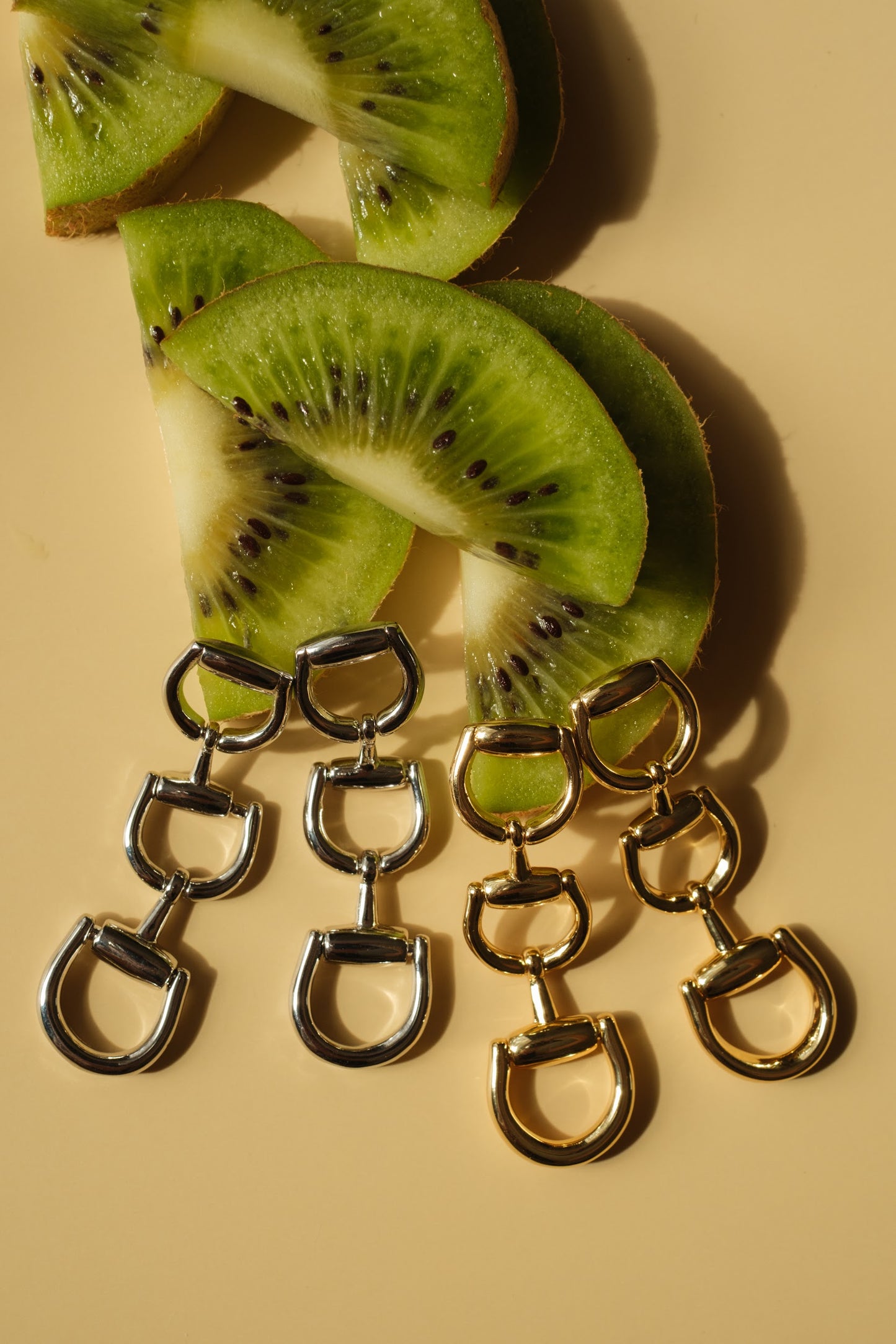 Lucky Horse Bit Earrings 316L Stainless Steel Earrings