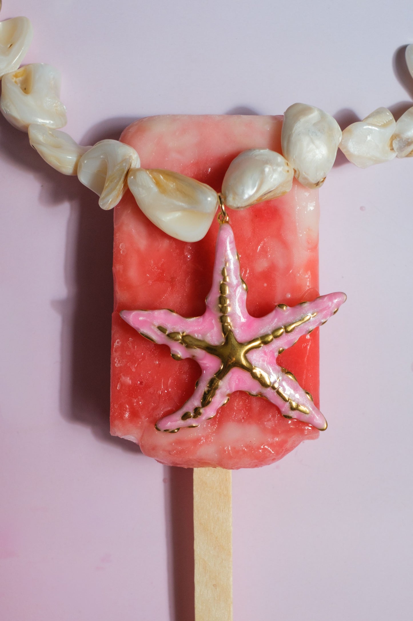 Summer At Seaside Natural Shell Necklace