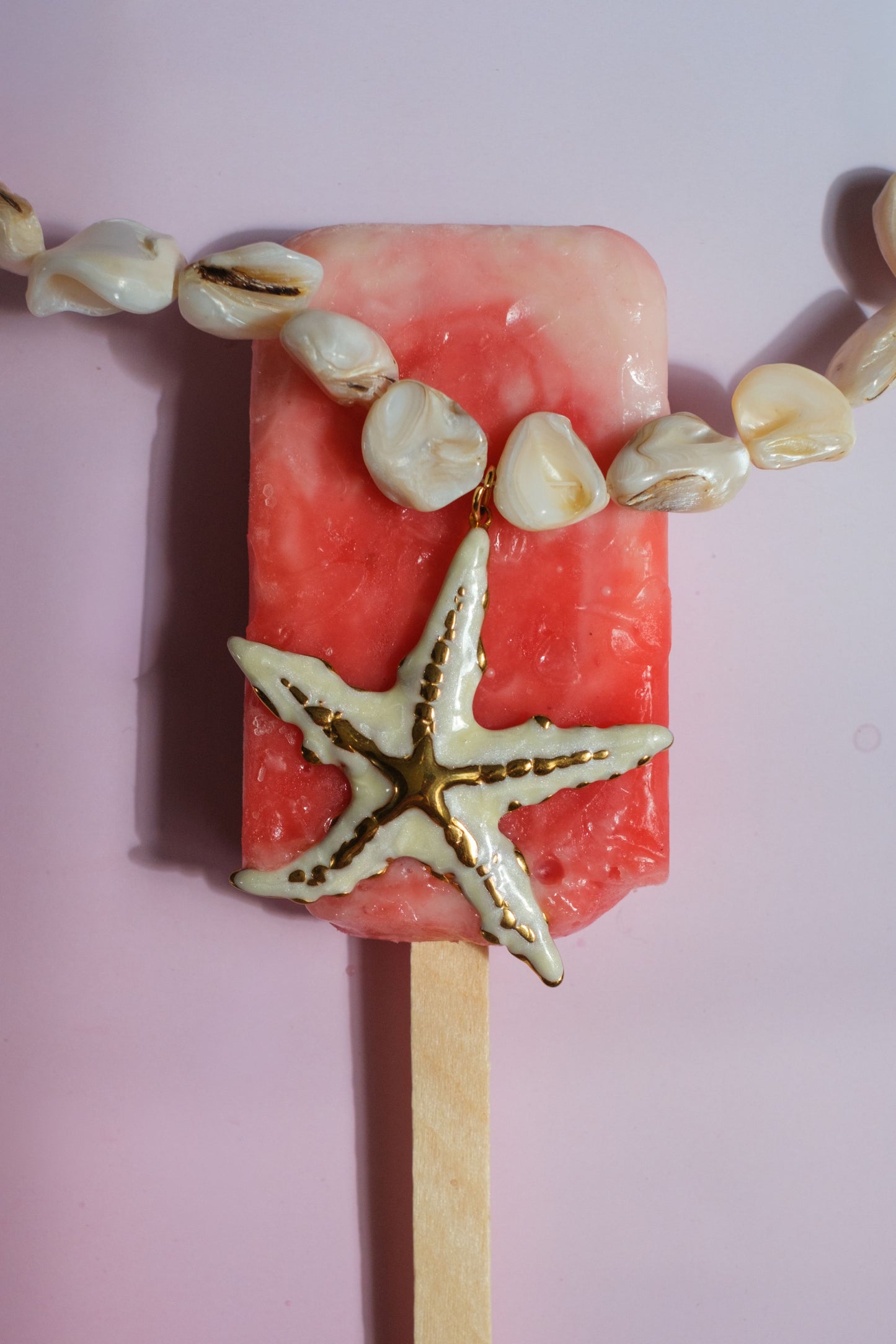 Summer At Seaside Natural Shell Necklace