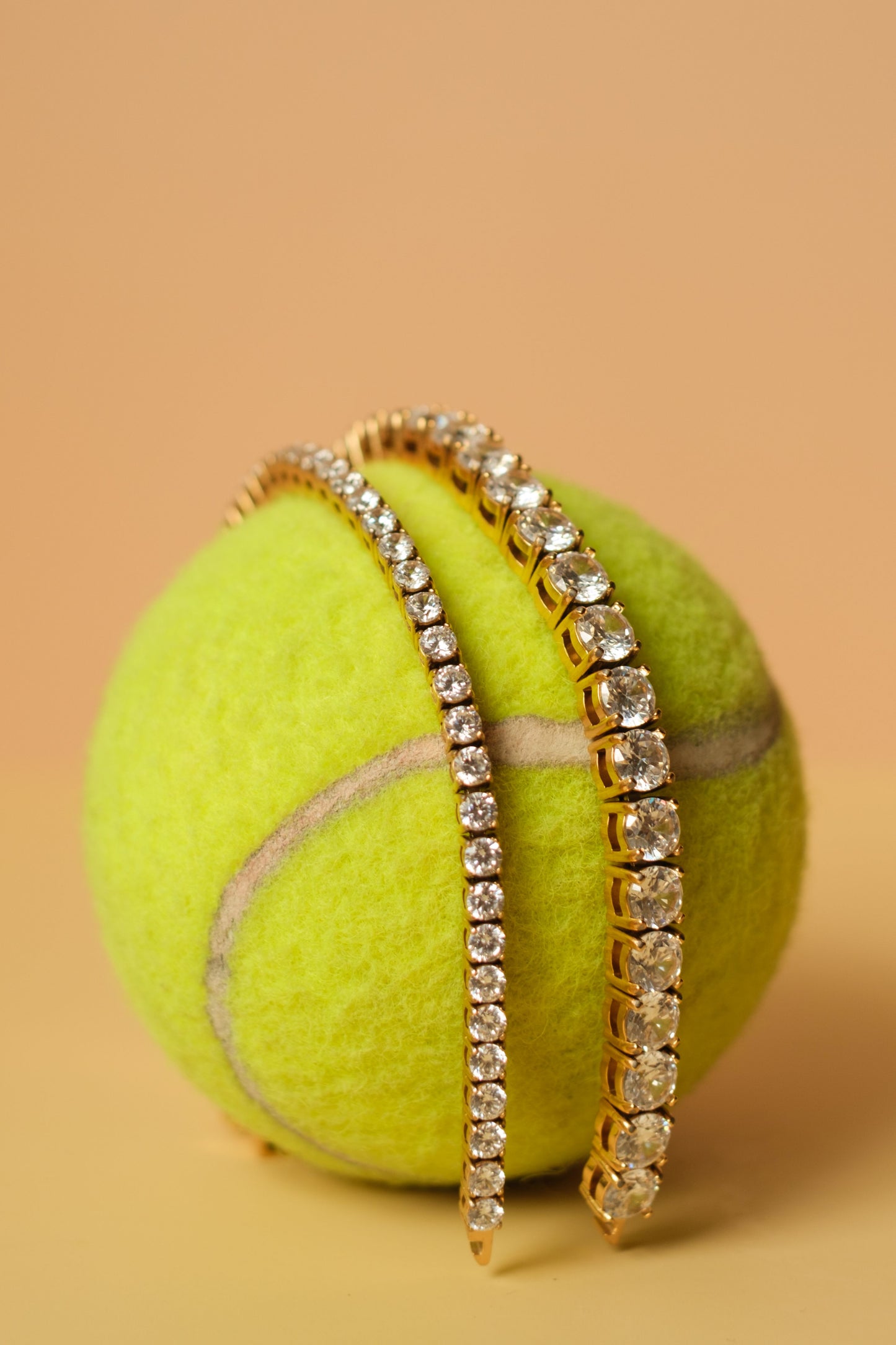 Odette 3MM/5MM 316L Stainless Steel Tennis Bracelet