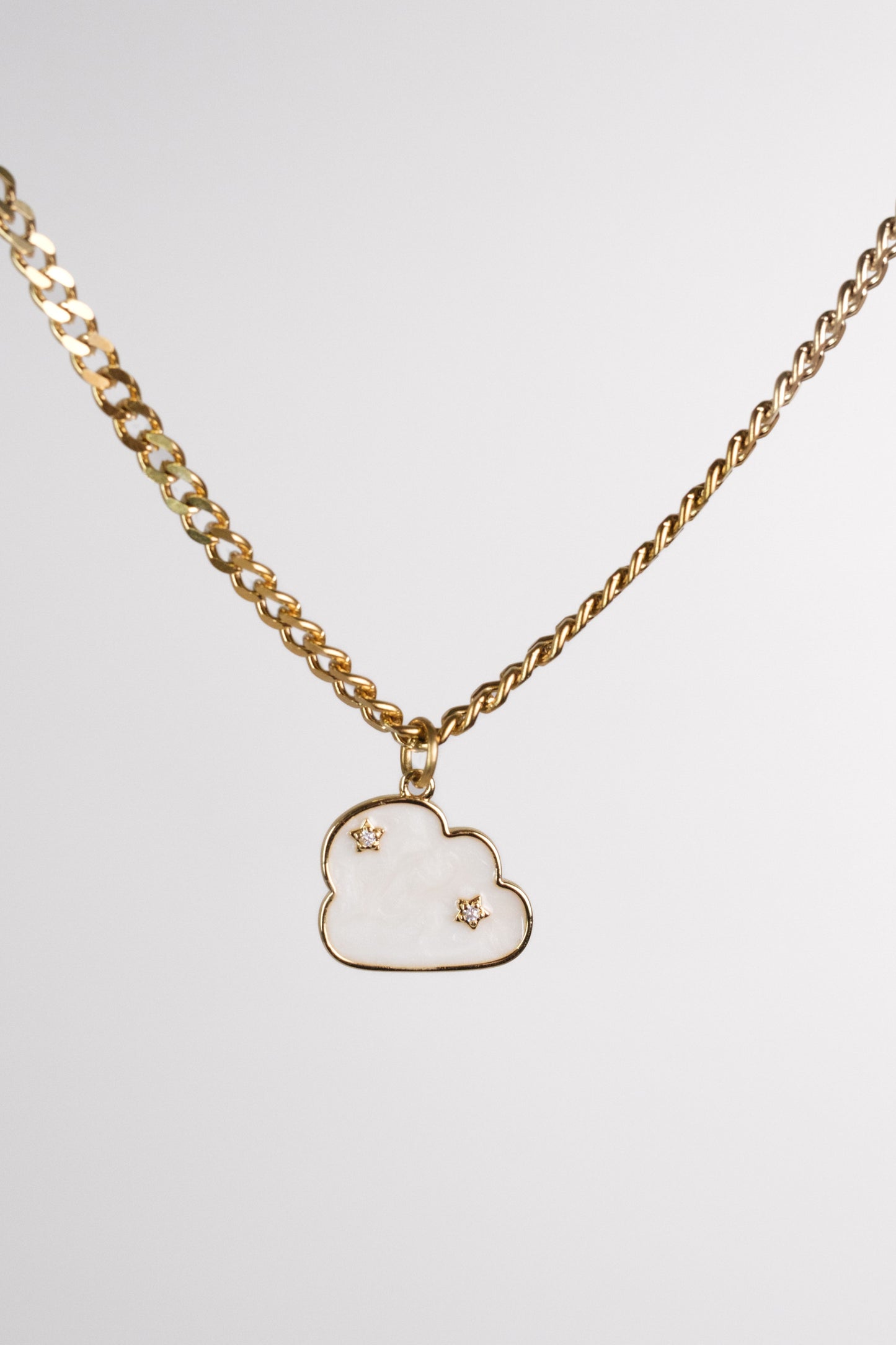 Wildflower Daydream Layering 316L Stainless Steel Necklace Set