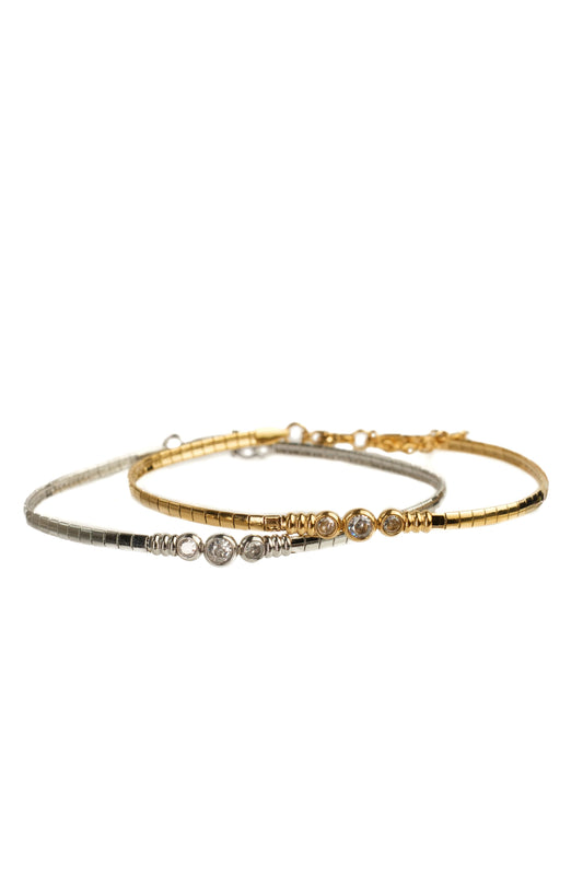 Coastal Kiss 316L Stainless Steel Anklet