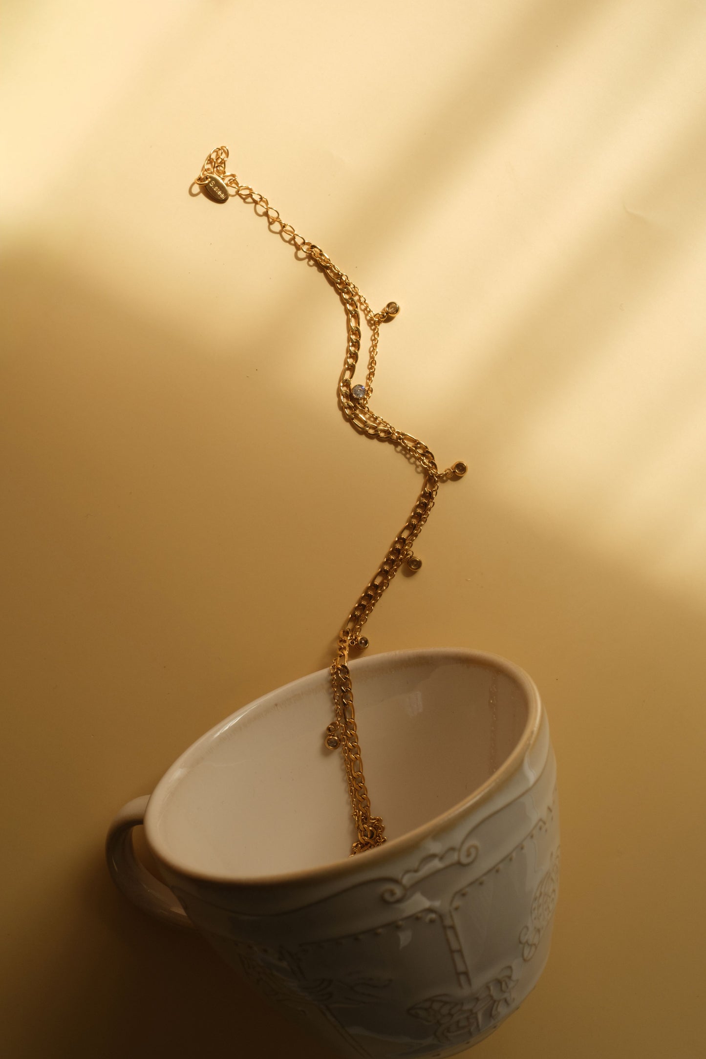Golden Tide 316L Stainless Steel Anklet