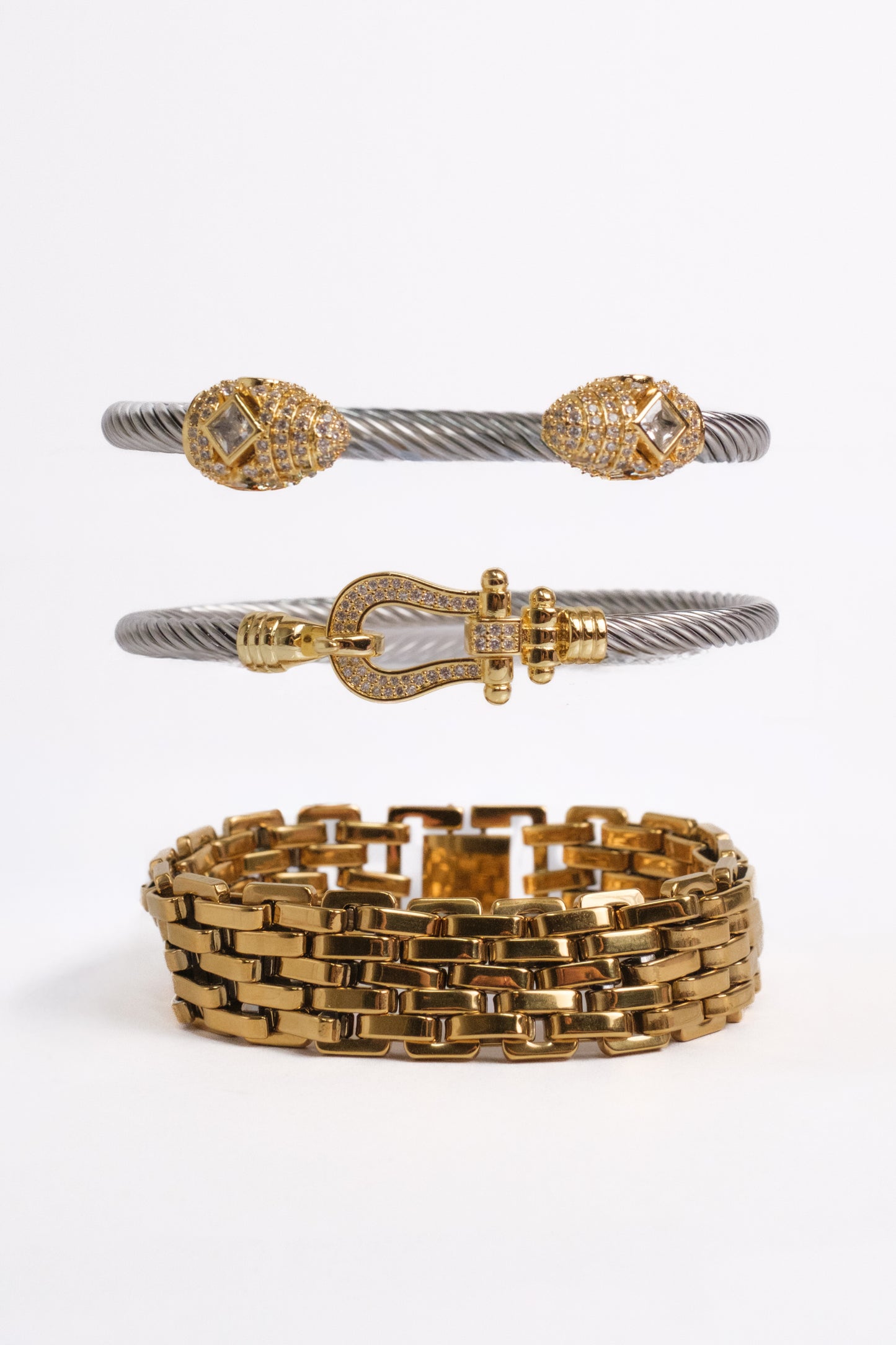 The Modern Muse 316L Stainless Steel Bracelet Collection