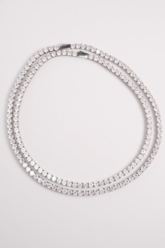 Odette 2.0 316L Stainless Steel 5MM Tennis Necklace