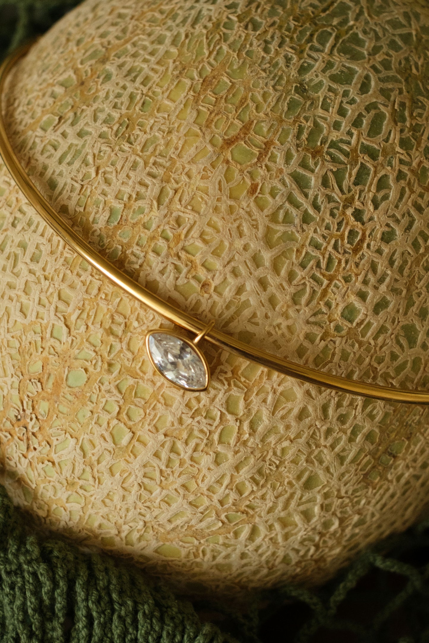Center of Attention East West Bezel 316L Stainless Steel Necklace