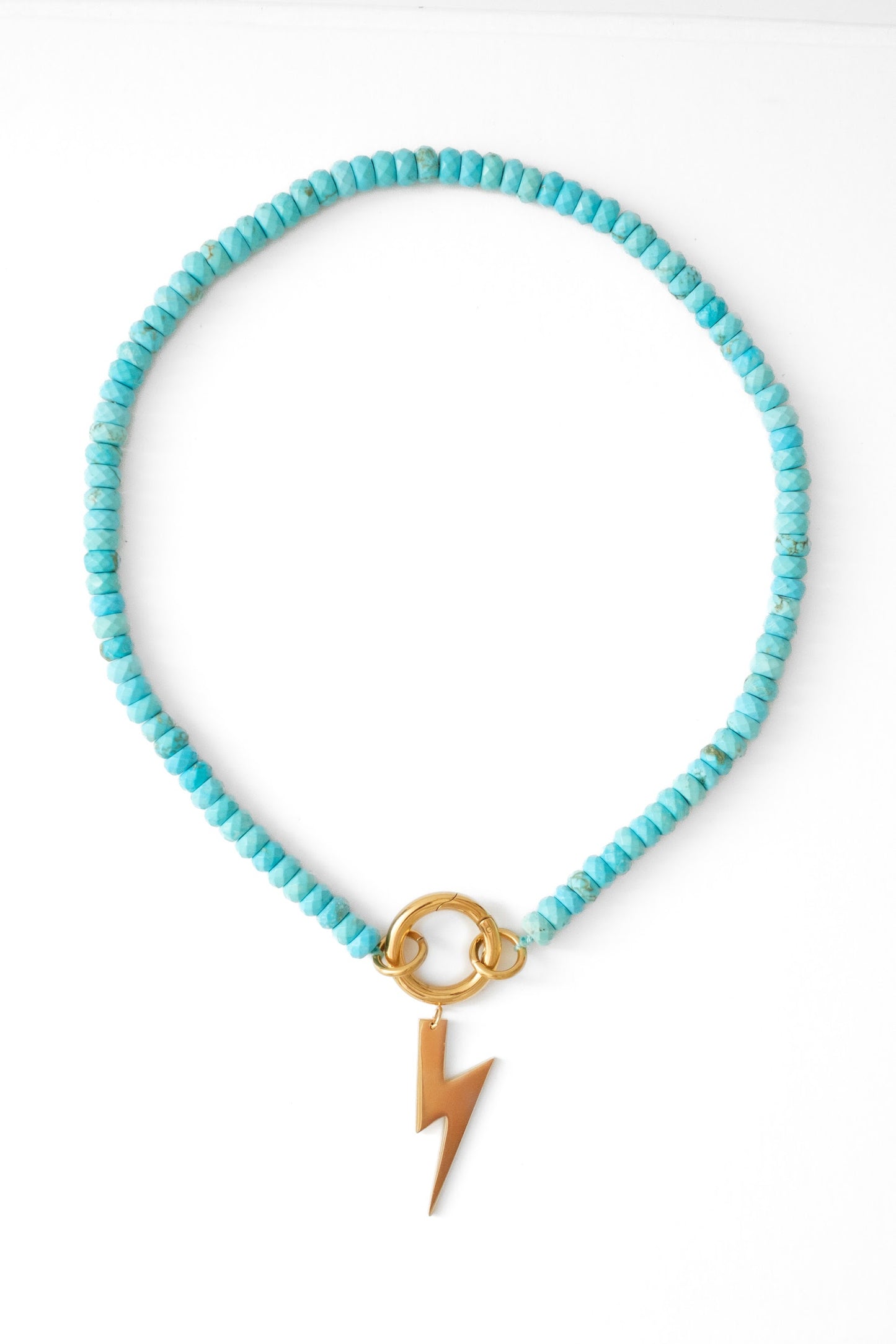 She Blooms Natural Stone Necklace