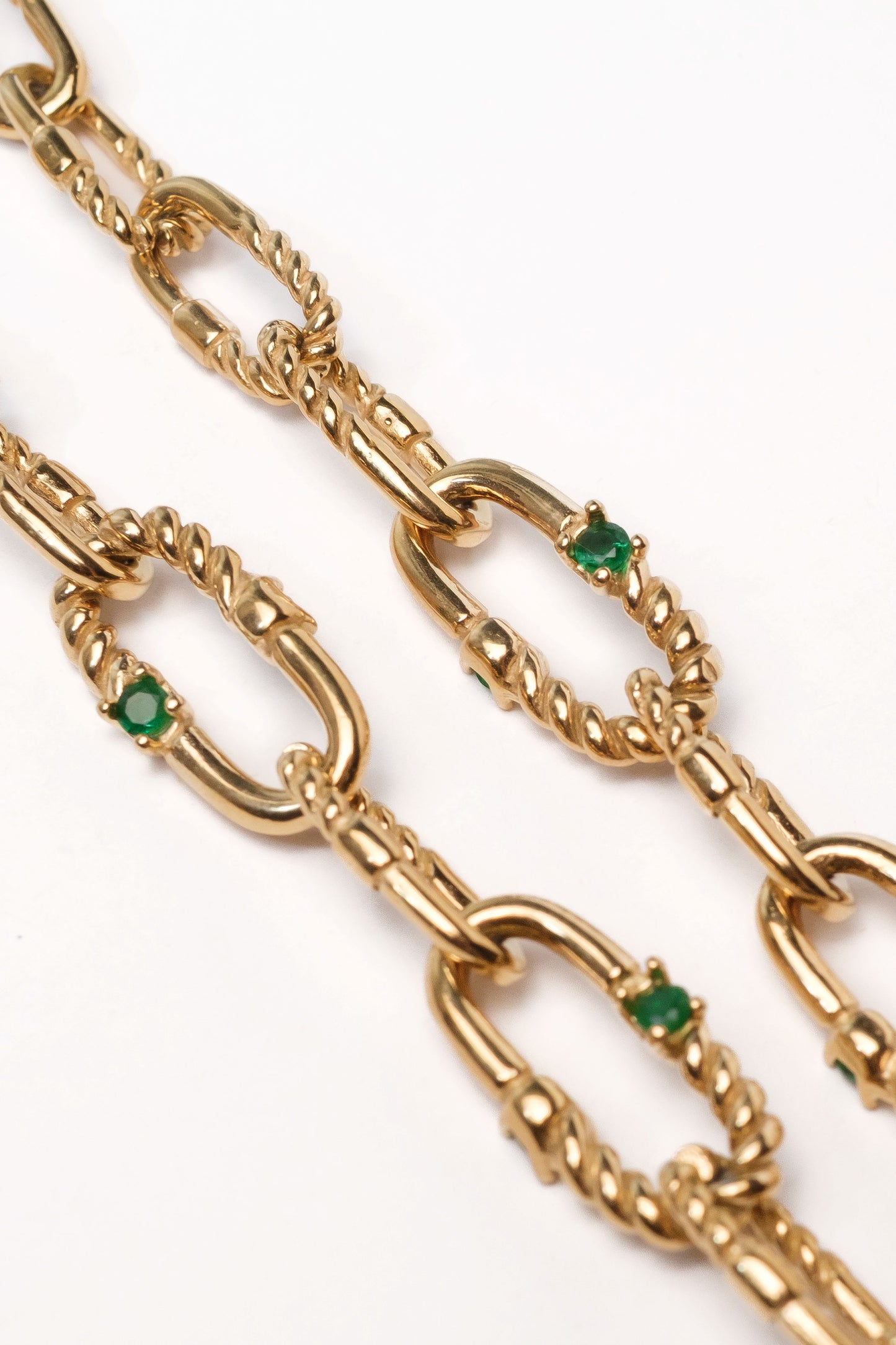 Emerald City 316L Stainless Steel Necklace + Bracelet Duo