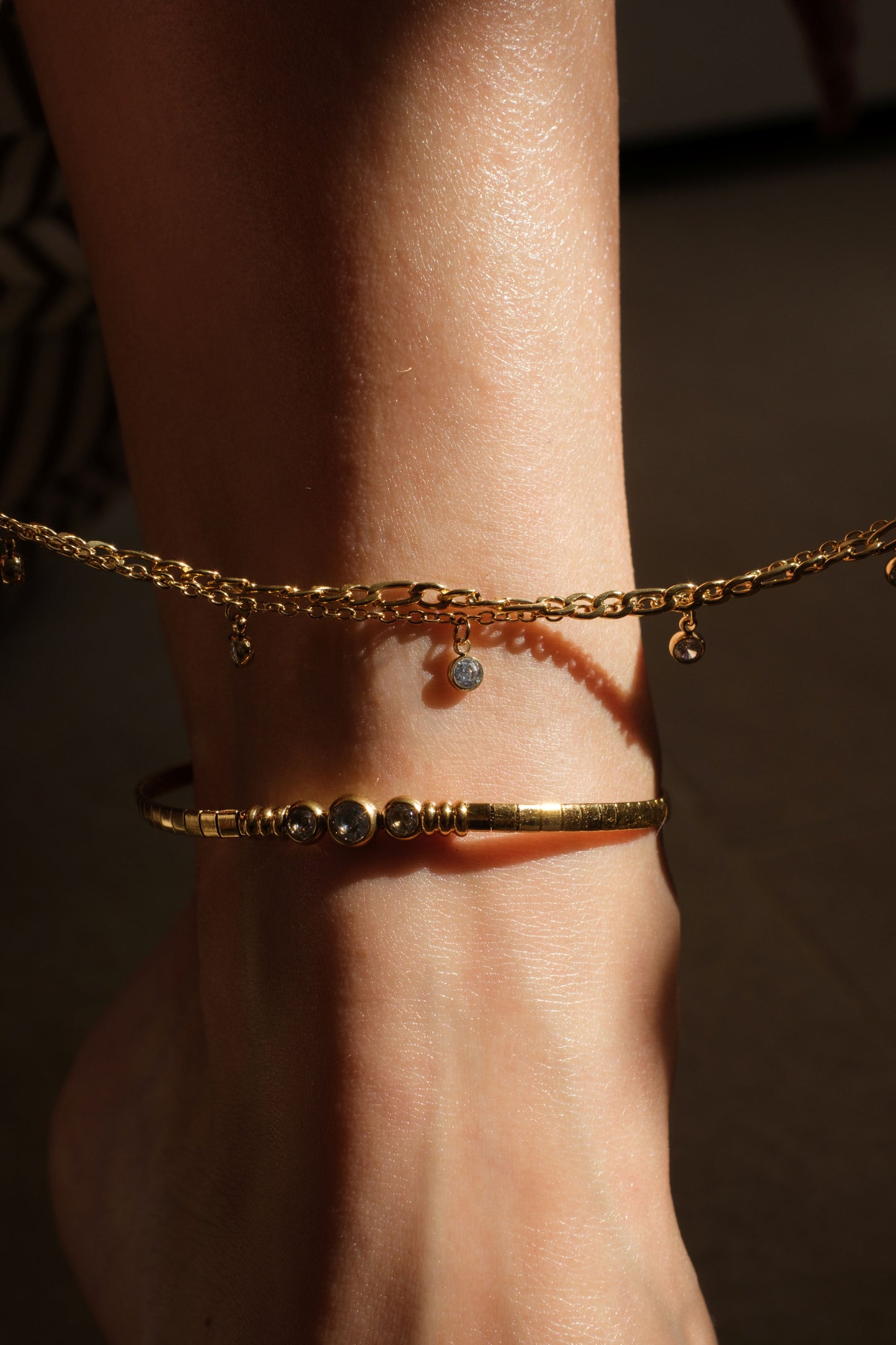 Golden Tide 316L Stainless Steel Anklet