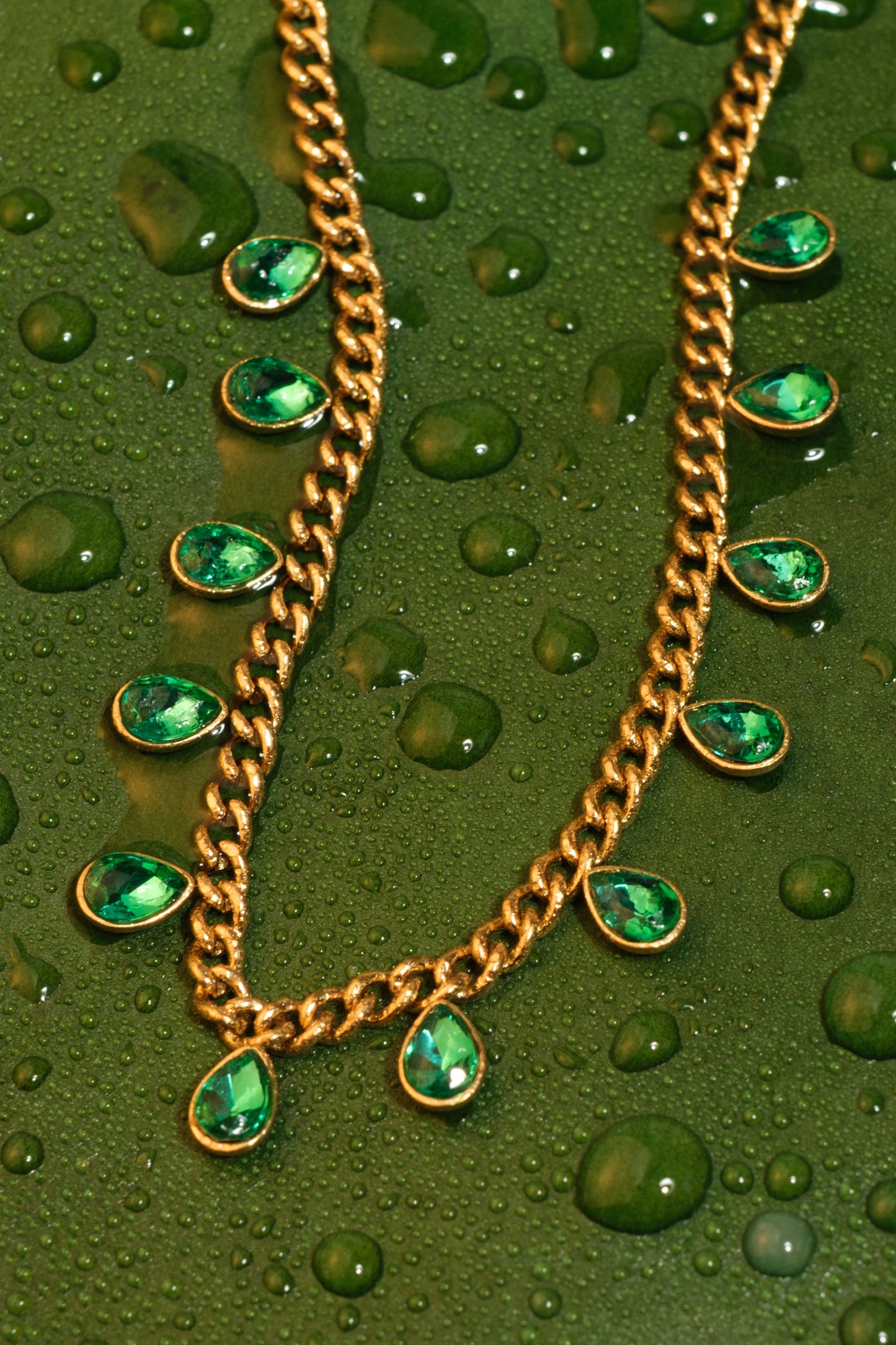 Hard Launch 316L Stainless Steel Crystal Necklace