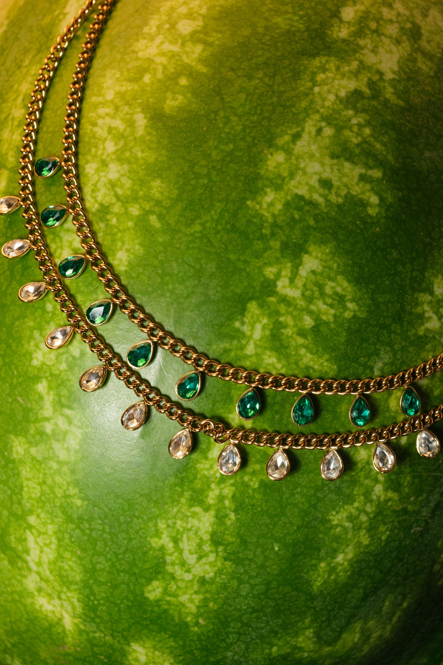Hard Launch 316L Stainless Steel Crystal Necklace