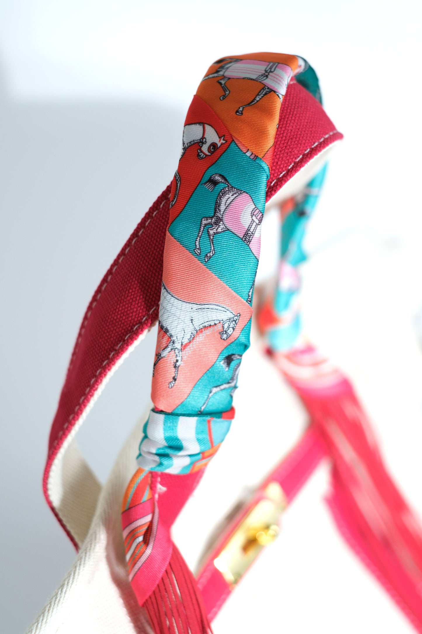Spring Sundara Purse with Fringe Twilly