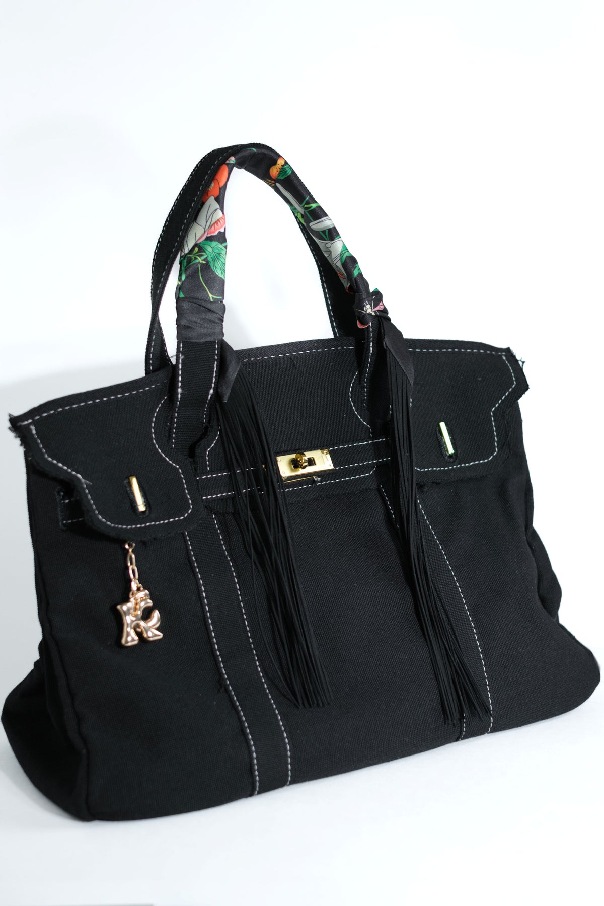 Spring Sundara Purse Fringe Twilly