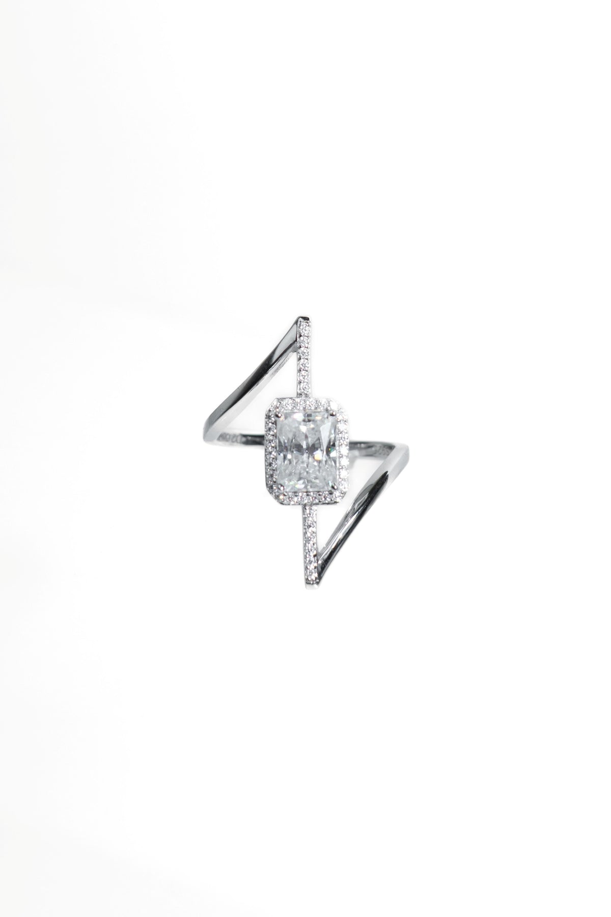 Monarch .925 Sterling 3 Carat Moissanite Ring