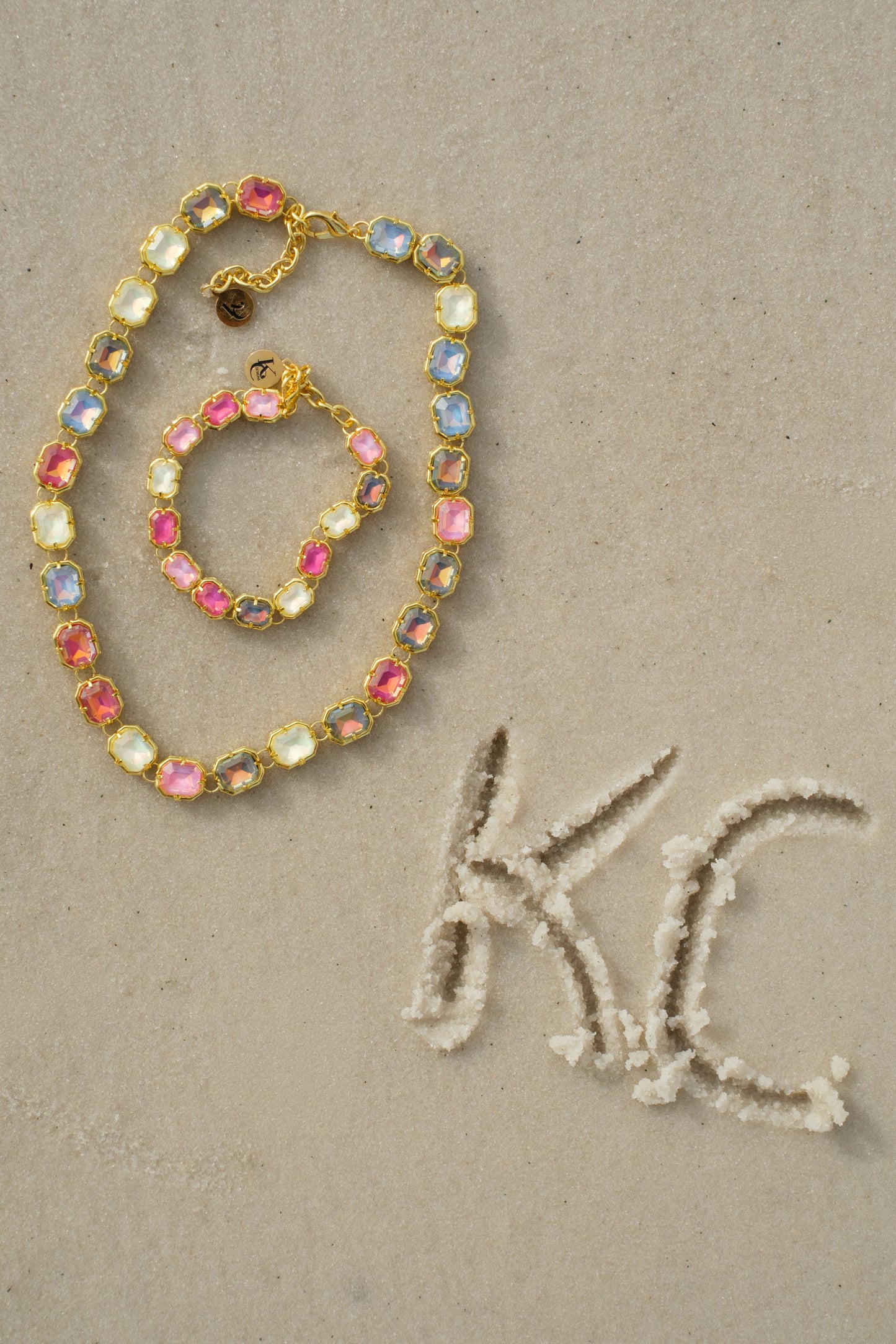 Take Me To Europe Necklace + Bracelet Duo